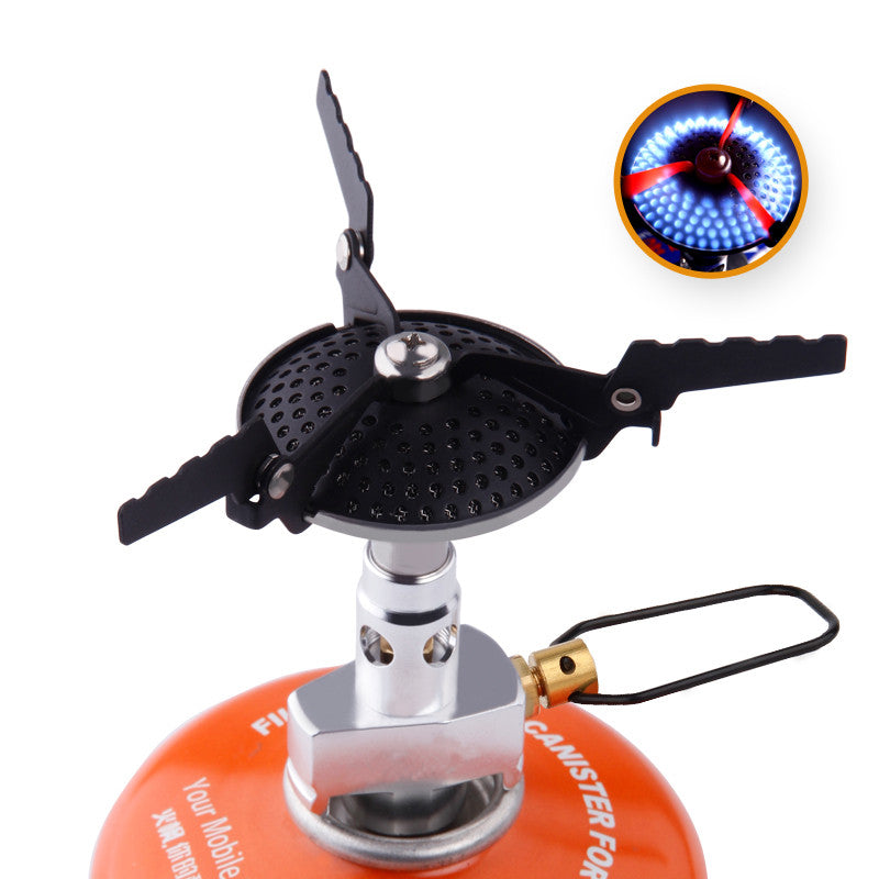 Portable Mini Camping Stove for Outdoor Cooking - Lightweight Backpacking Stove for Hiking, Picnics & Emergency Preparedness