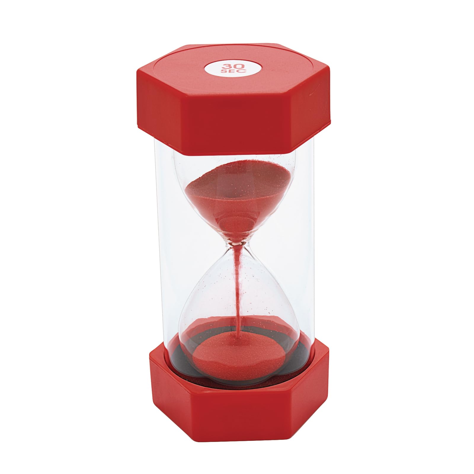 Excellerations 30-Second Red Sand Timer - Educational Sensory Toy for Kids, Classrooms & Time Management Activities
