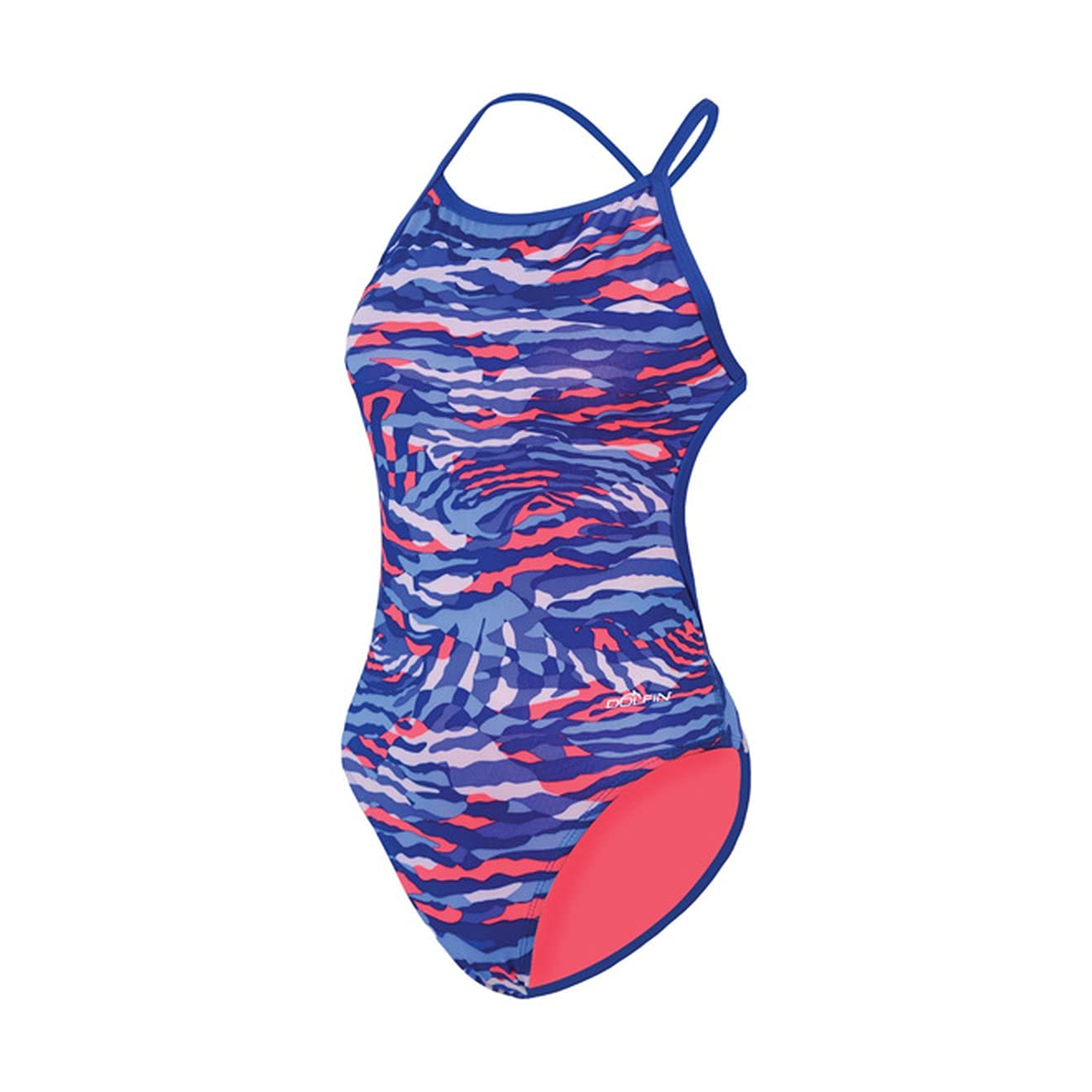 DOLFIN Bellas Women's Cross Back Swimsuit - Prowler Style One Piece Bathing Suit for Swimming, Beach & Pool Activities | Comfortable & Stylish Design