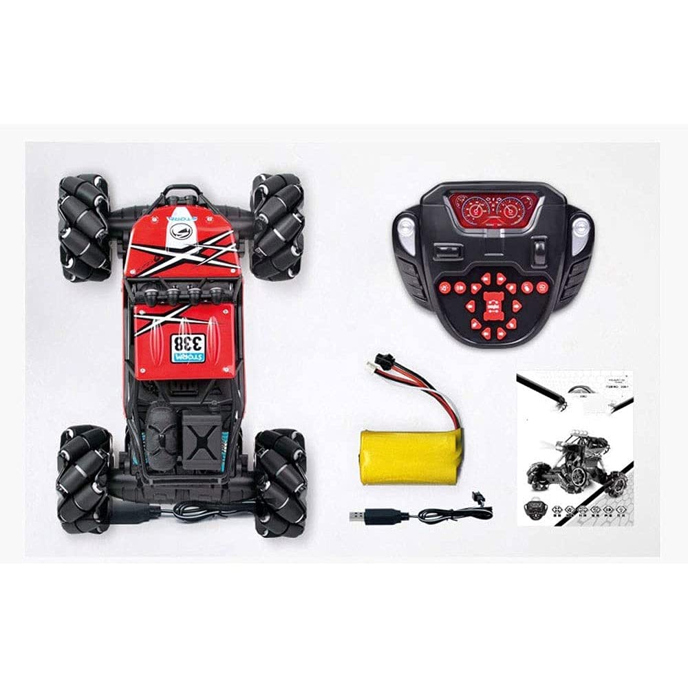 2.4G Wireless Remote Control Drift RC Car with Sound, Light & Music - High-Speed All Terrain Off-Road Climbing Vehicle - Perfect Gift for Boys & Kids - Great for Indoor Play, Outdoor Racing & Backyard Adventures