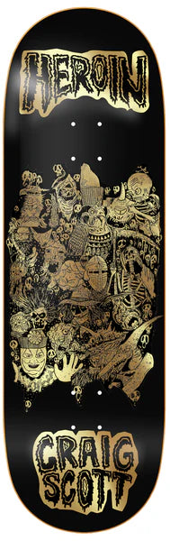 Heroin Craig Question Allegory of Fear Skateboard Deck 10.0 - Premium Quality Skateboard for Street & Park Riding