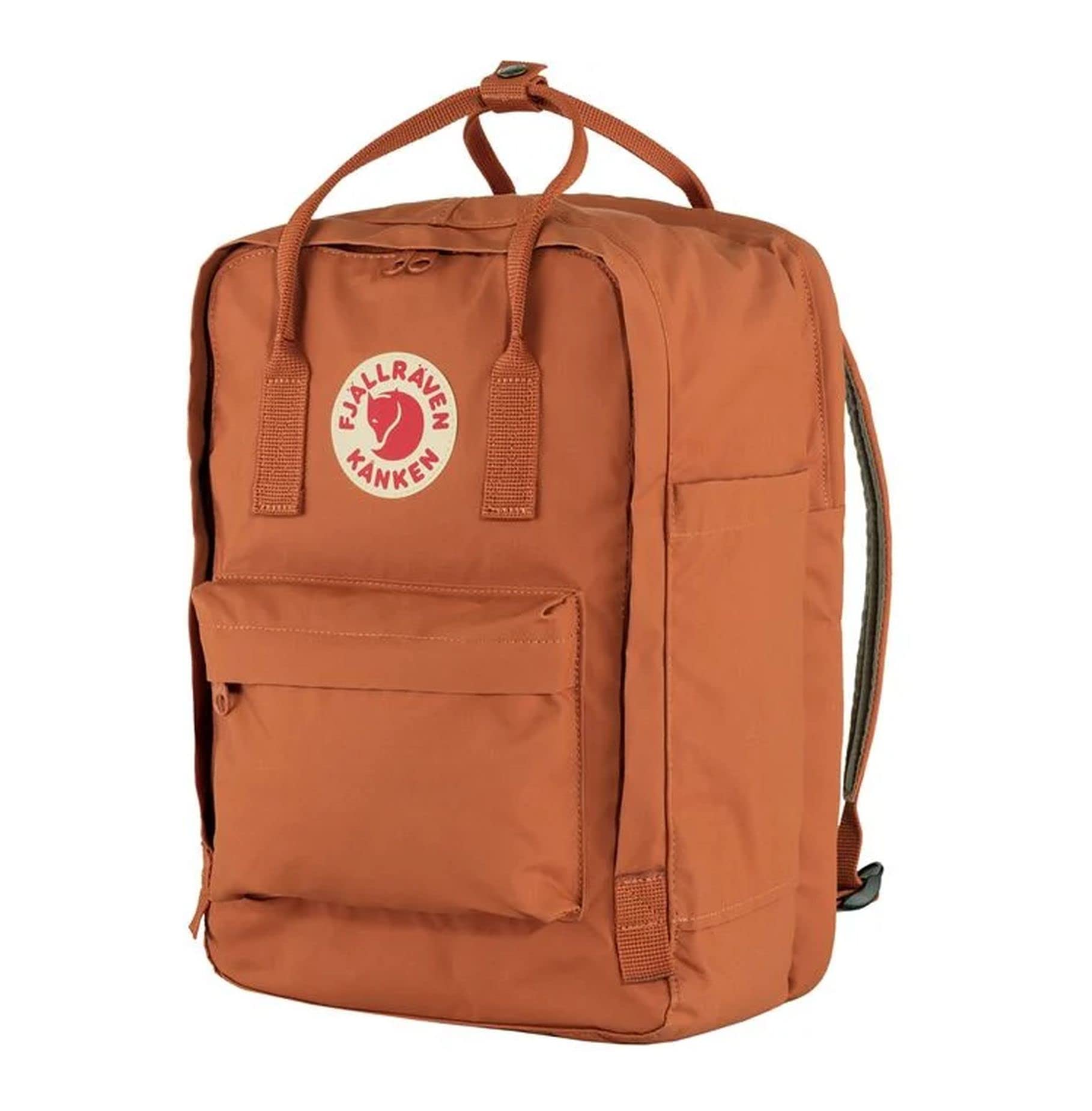Fjallraven Kanken Laptop Backpack 15 Inch - Terracotta Brown Waterproof Hiking Daypack for School, Work & Travel