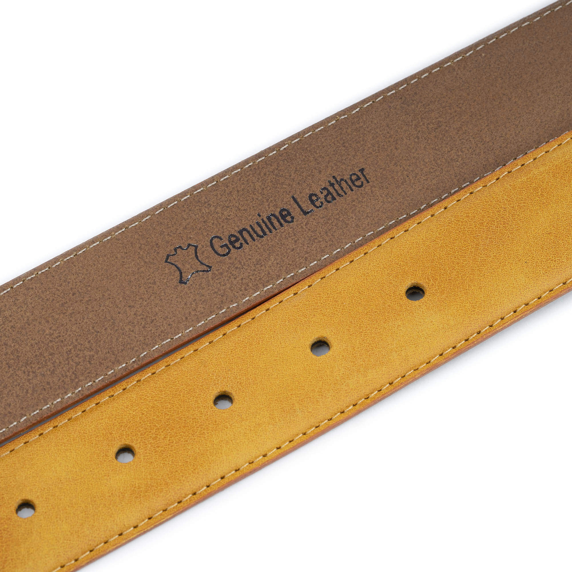 Mustard Yellow Leather Belt Strap Replacement for Cartier Women's Watch - Fashion Accessory for Everyday Wear & Special Occasions