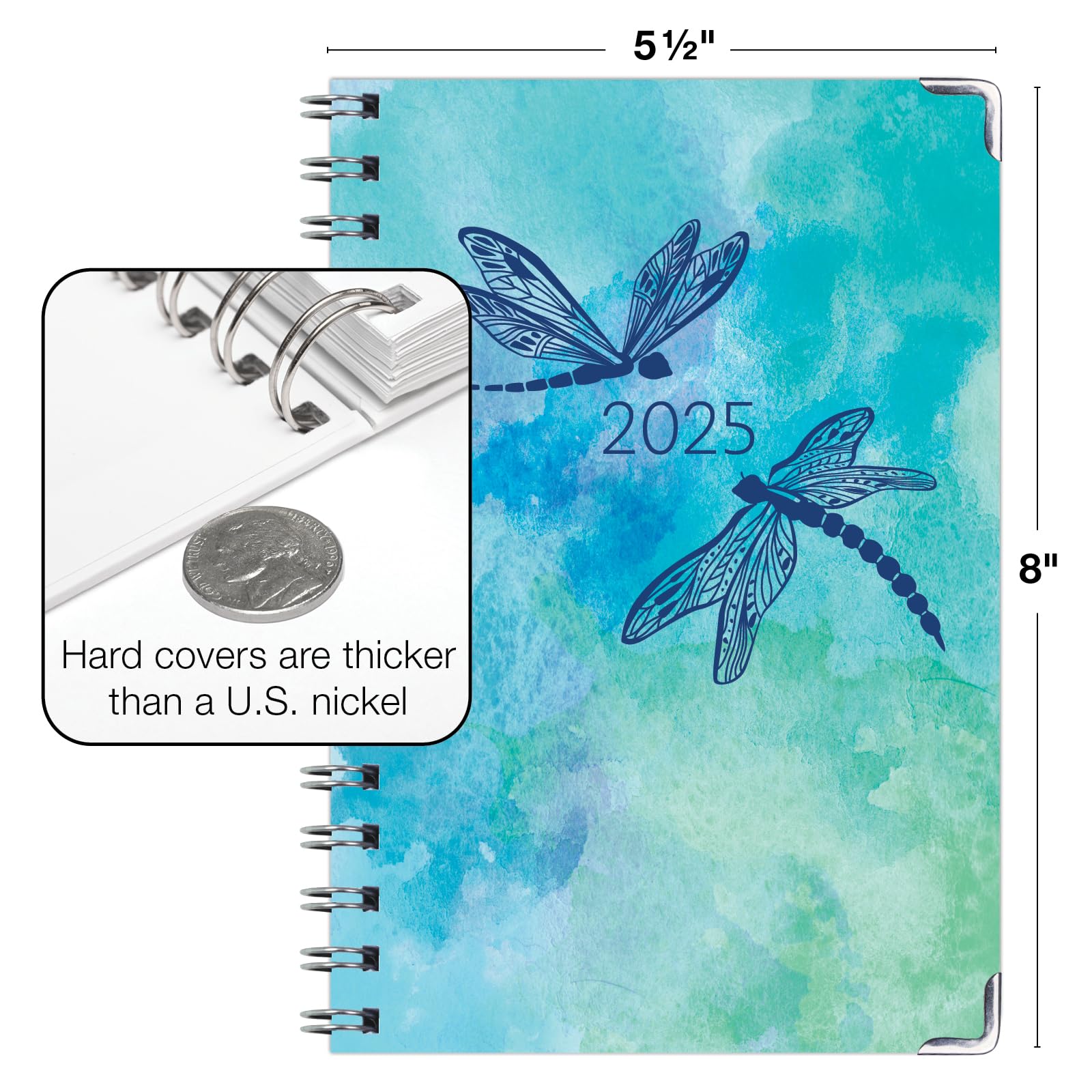 2025 Hardcover Planner - 5.5
