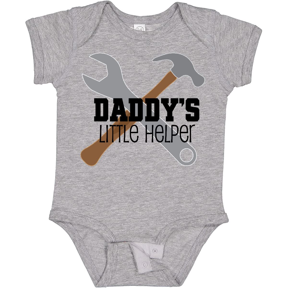 Inktastic Daddy's Little Helper Tool Set Baby Bodysuit - Cute Workbench Design for Newborns & Toddlers - Perfect for Father's Day Gifts & DIY Family Moments