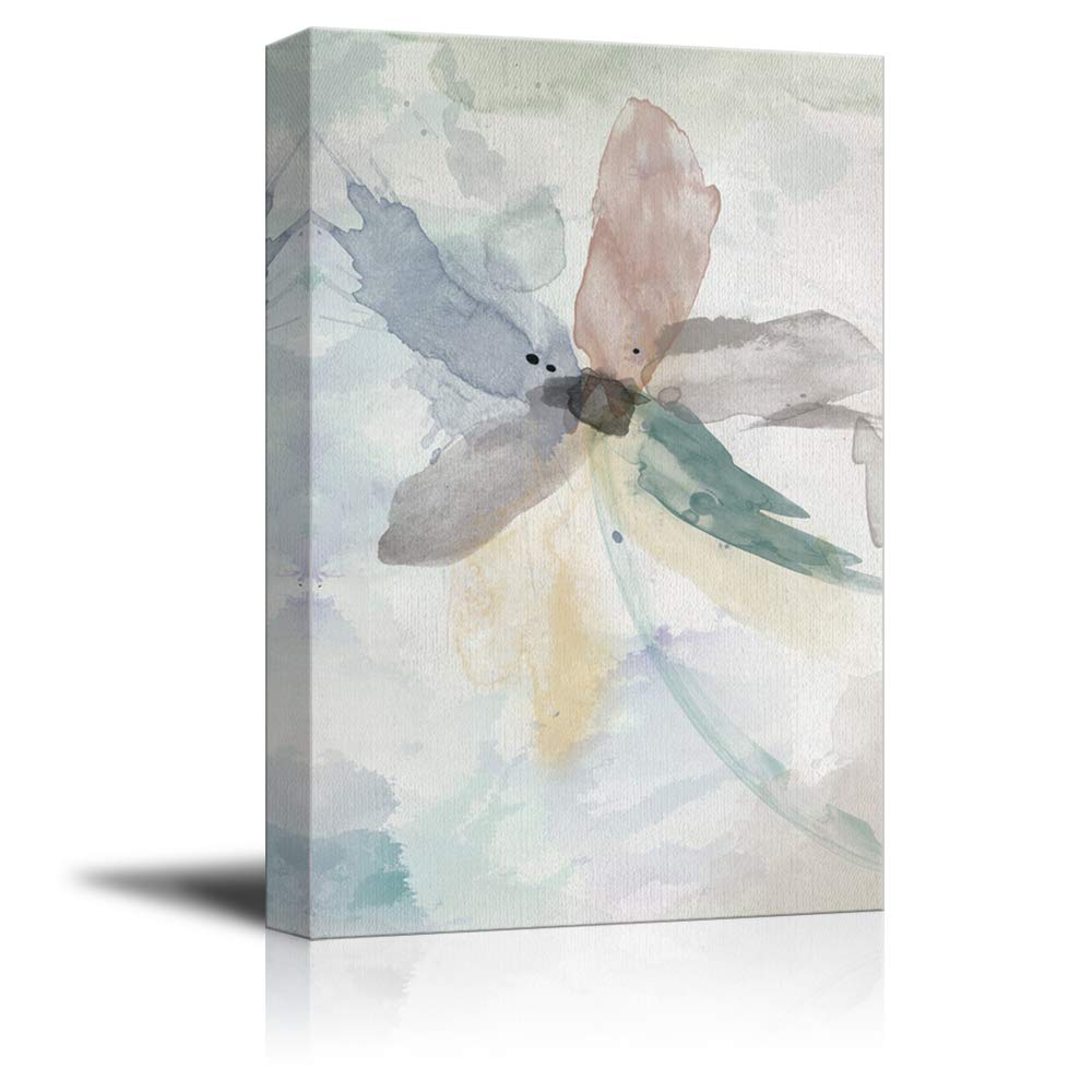 Abstract Flower Giclee Canvas Wall Art - 32x48 Inches Modern Home Decor for Bedroom, Living Room, Office, and House Decoration