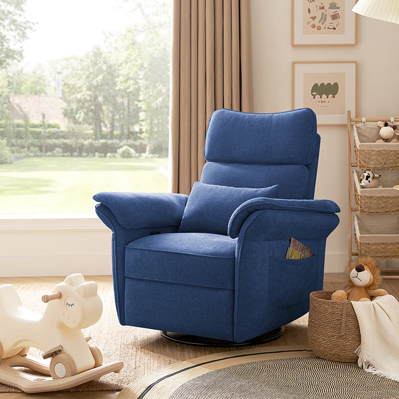 Comfortable Baby Nursery Power Glider Recliner - Perfect for Nursing, Rocking & Bonding with Your Newborn - Ideal for Nurseries, Bedrooms & Living Rooms