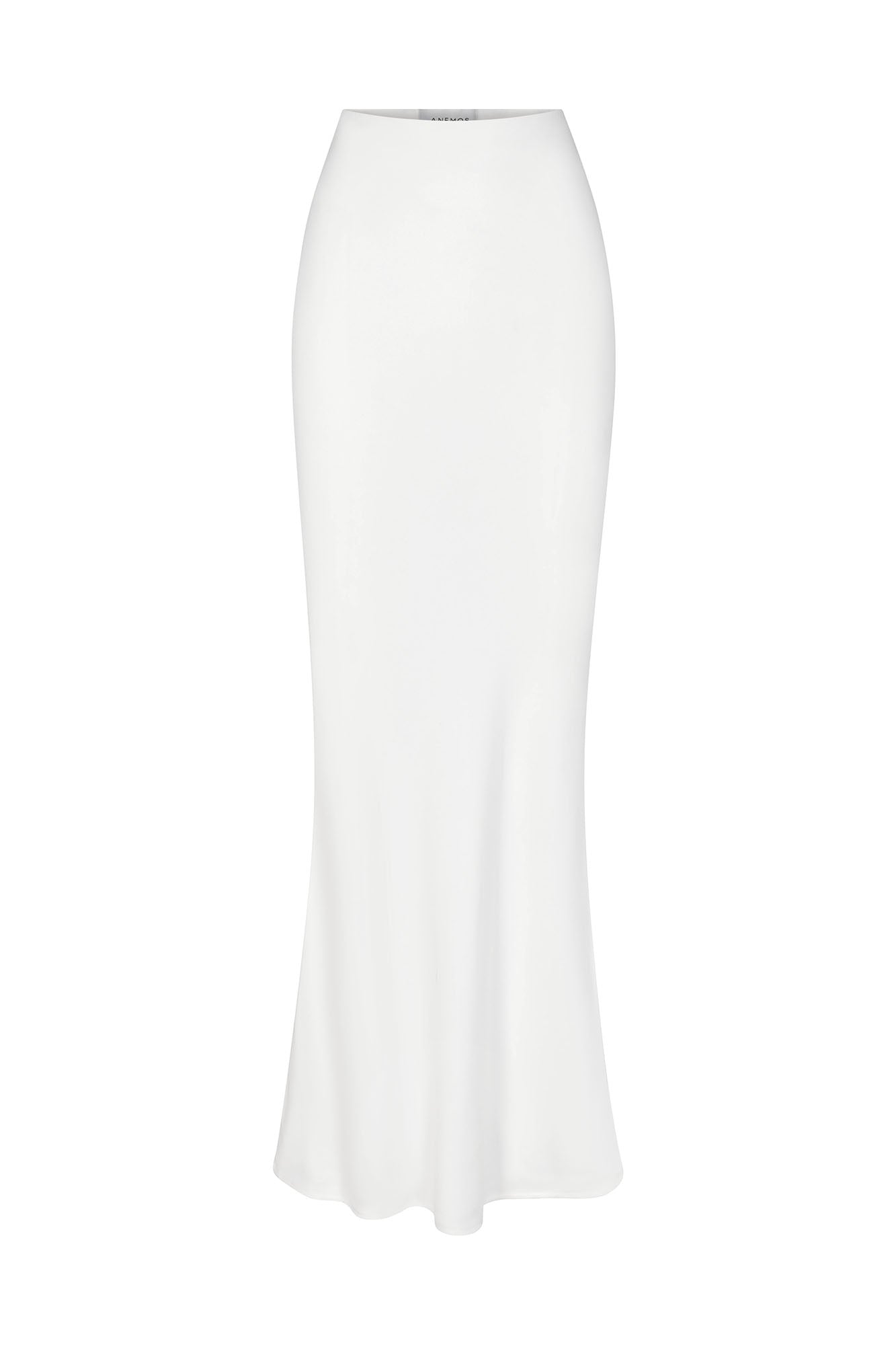 Elegant Bias Cut Maxi Skirt for Women - Flowy A-Line Long Skirt with Side Slit | Perfect for Beach, Wedding & Summer Outfits