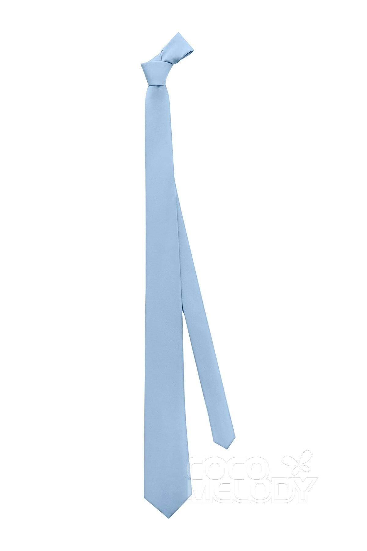 Premium Men's Satin Necktie - Elegant Slim Tie for Business, Wedding & Formal Occasions | Classic CZ180002 Design for Office, Interviews & Special Events