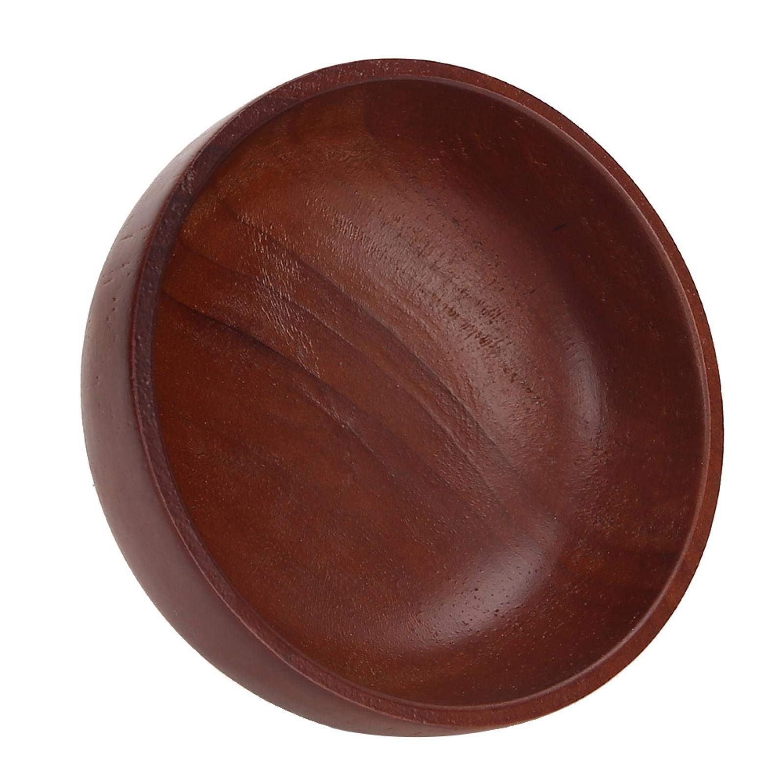 Premium Wooden Shaving Brush & Bowl Set - Barber Tool with Elegant Design, Easy to Clean Rubber Wood, Space Saving for Home & Salon Use - Perfect for Wet Shaving & Beard Grooming