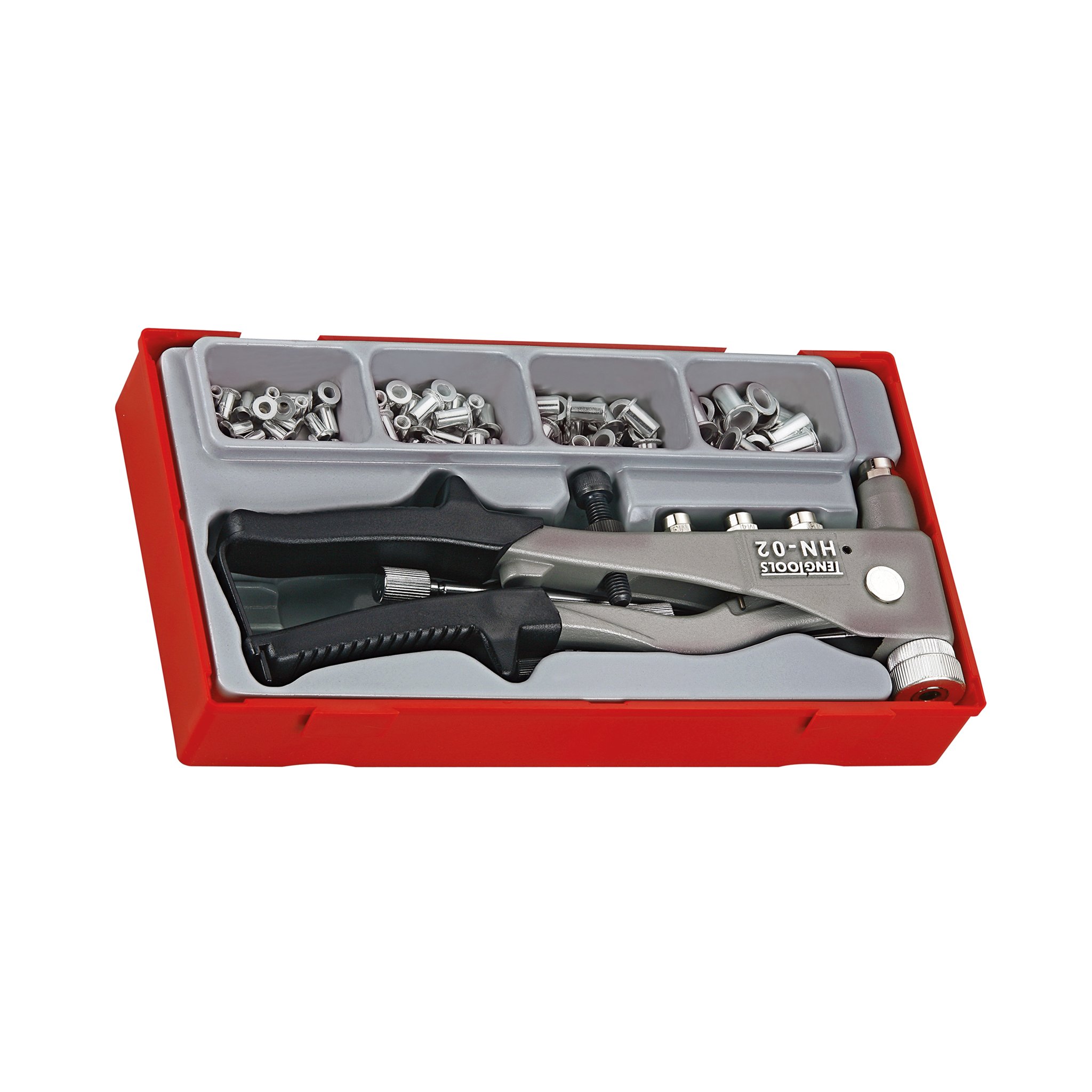 TengTools TTNR81 Blind Nut Game Set - M3, M4, M5, M6 Metric Sizes | Professional Automotive & DIY Repair Tool Kit for Hard-to-Reach Fasteners