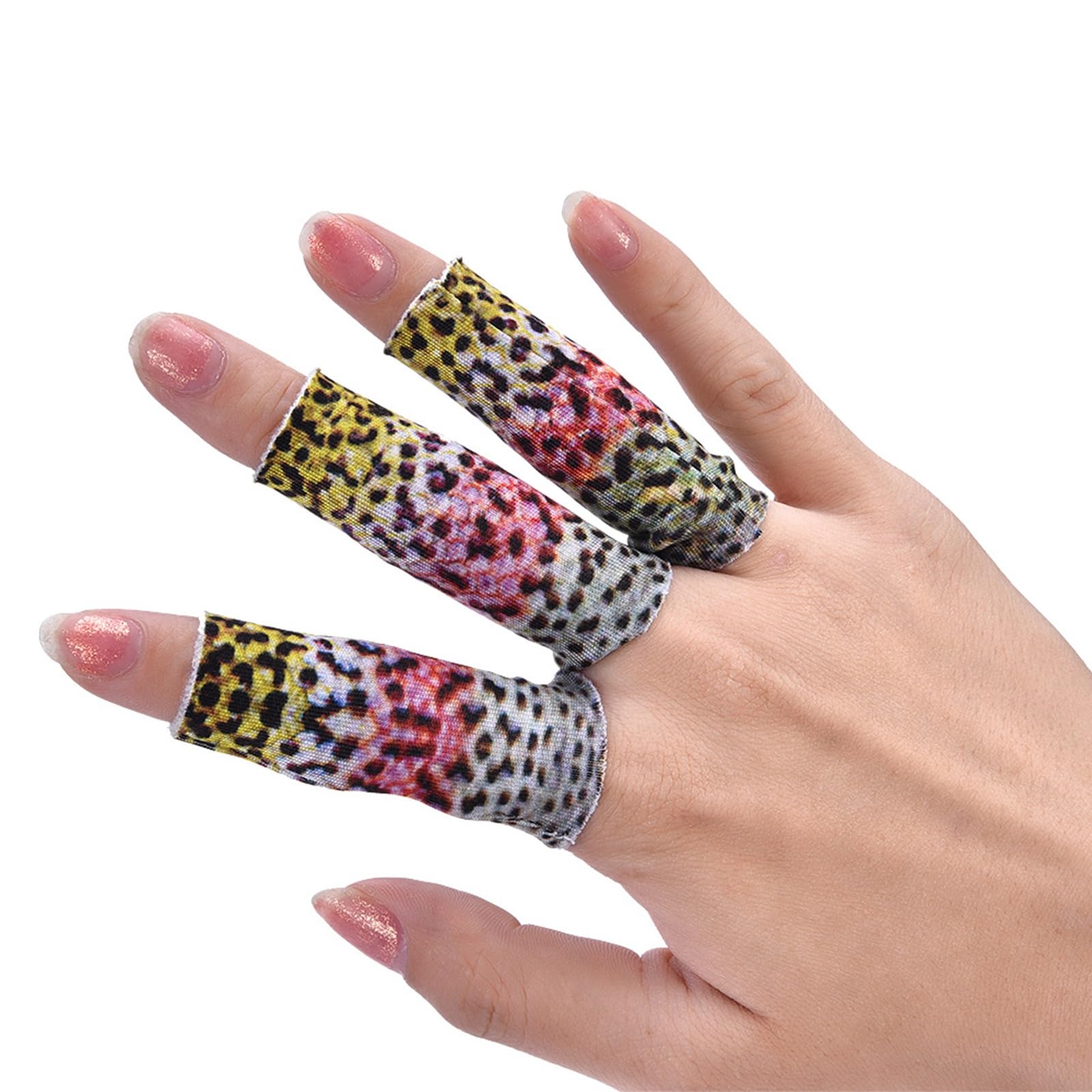 3PCS Fly Fishing Finger Guards - Durable Line Stripping Hand Protectors for Safe & Comfortable Fly Fishing - Perfect for Trout, Salmon & Bass Fishing