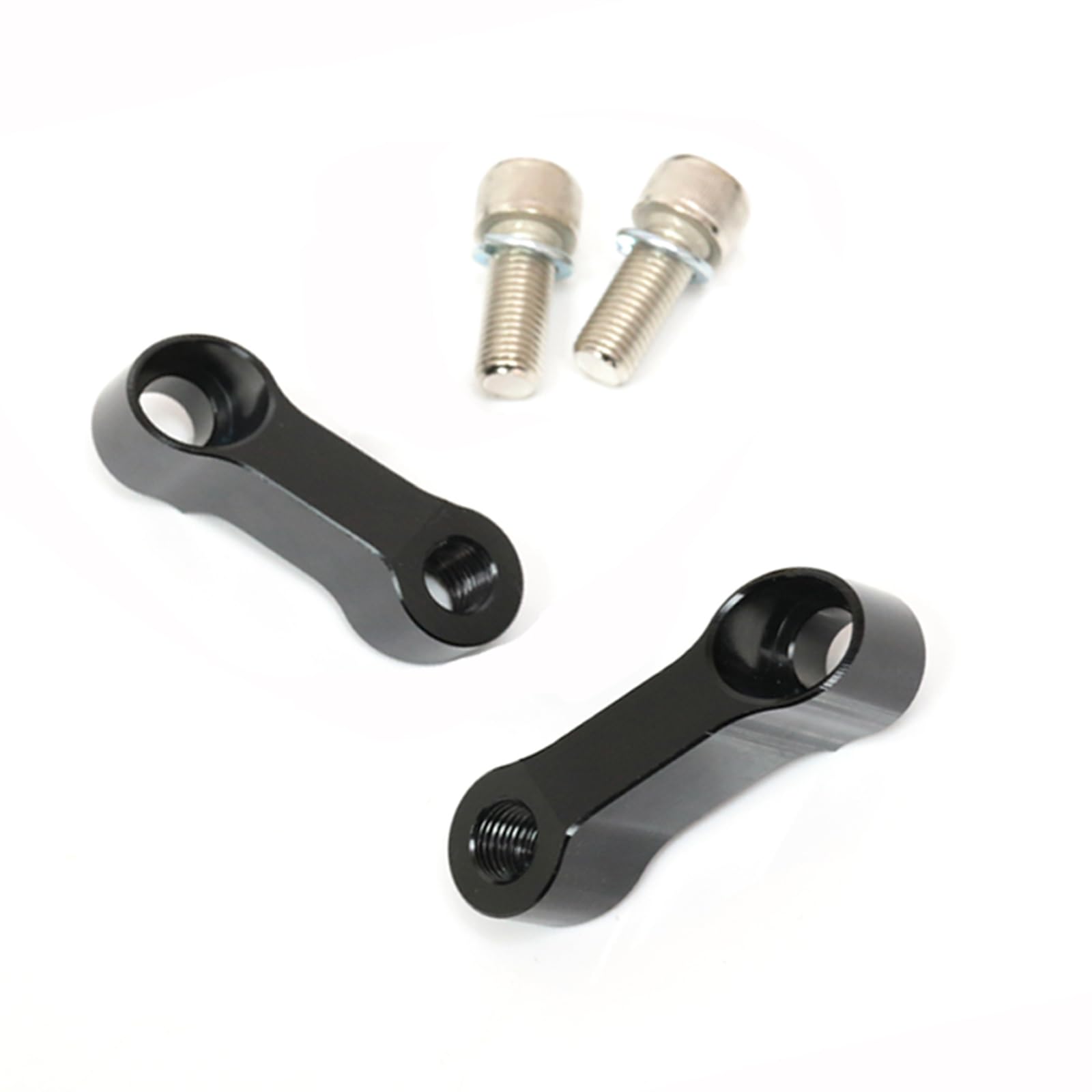 MONKEY 125 10mm M10 CNC Mirror Risers & Adapters - Compatible with Honda MONKEY 125 (2018-2020) - Perfect for Custom Motorcycle Builds & Off-Road Adventures