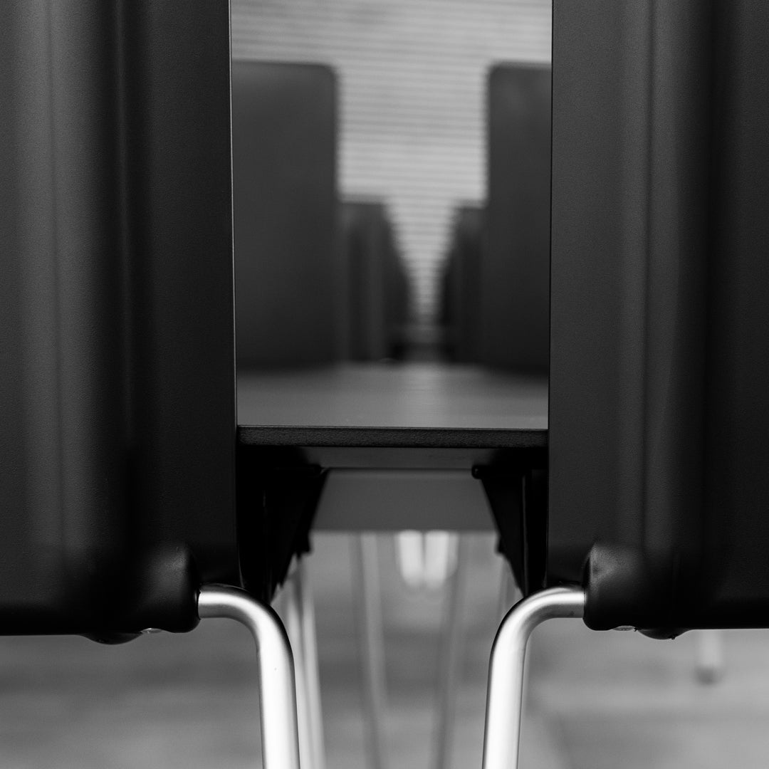 Stackable Dry Side Chair with Sled Base - Perfect for Dining Rooms, Offices, and Cafes