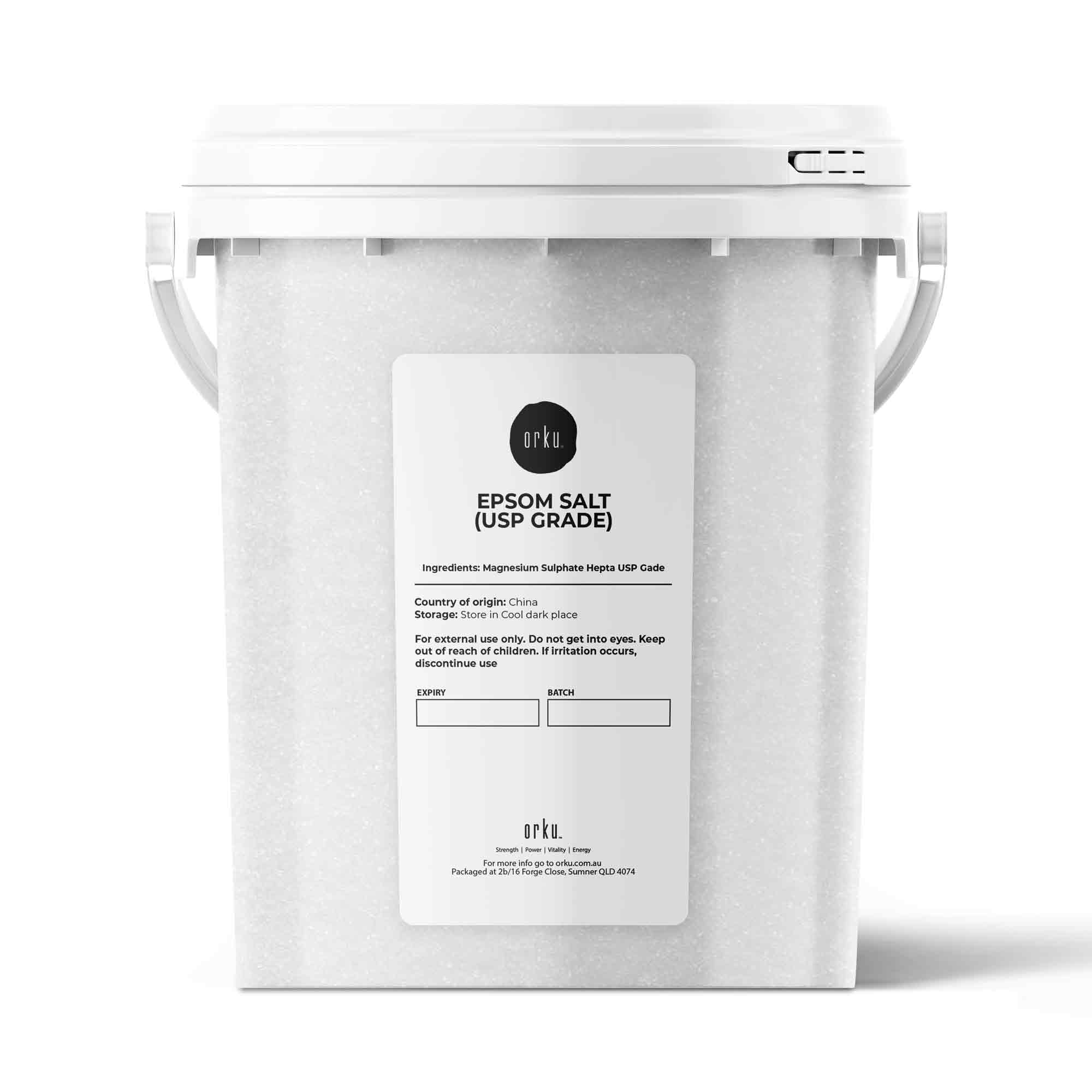 1.3kg USP Pharmaceutical Grade Epsom Salt - Magnesium Sulfate Bath Salts for Relaxation, Muscle Relief & Detox | Perfect for Spa, Bath & Foot Soak