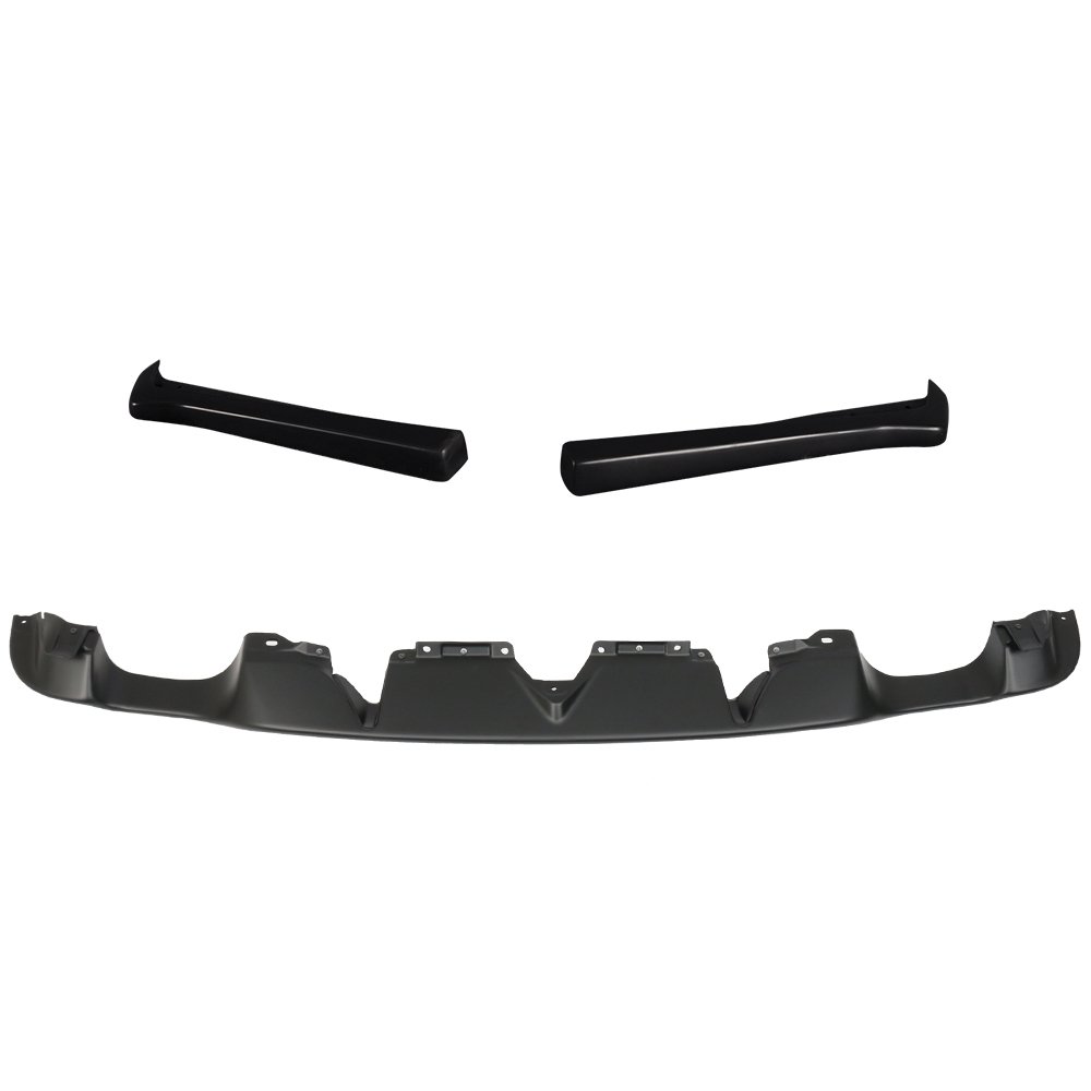 IKON MOTORSPORTS Rear Diffuser & Apron for 2013-2016 Scion FR-S / 2013-2020 Subaru BRZ / 2017-2020 Toyota 86 - Unpainted Black ABS Plastic Rear Bumper Lip Body Kit (Factory Style) | Enhances Aerodynamics & Sporty Look for Street or Track Racing