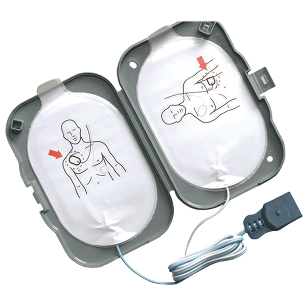 Phillips HeartStart FRx SMART Pads II - 2-Pack Replacement Electrode Pads for AED Defibrillator | Emergency First Aid & Cardiac Rescue Kit for Home, Workplace & Public Safety