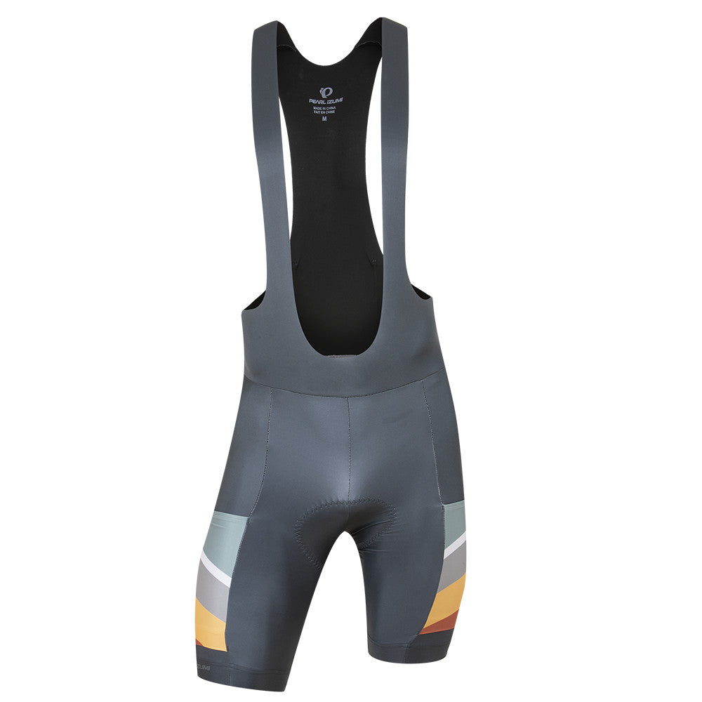 PEARL iZUMi Men's Expedition Cycling Bib Shorts - The Landmark Project Collaboration - Breathable & Padded for Long-Distance Rides - Perfect for Road Biking and Endurance Training