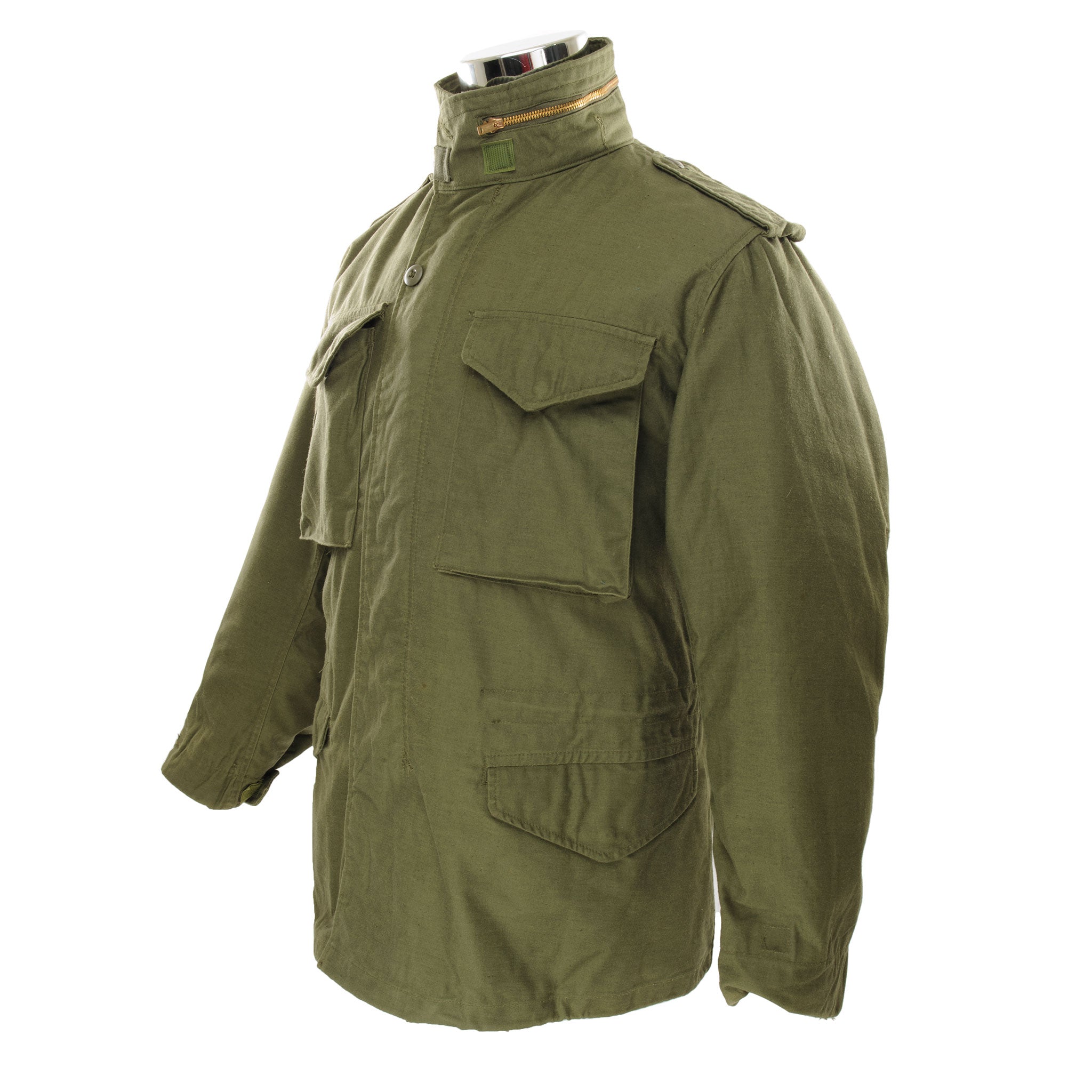 Vintage US Army M-1965 M65 Field Jacket - 1981 Small Regular Size - Military Green Outerwear for Outdoor Adventures & Casual Wear