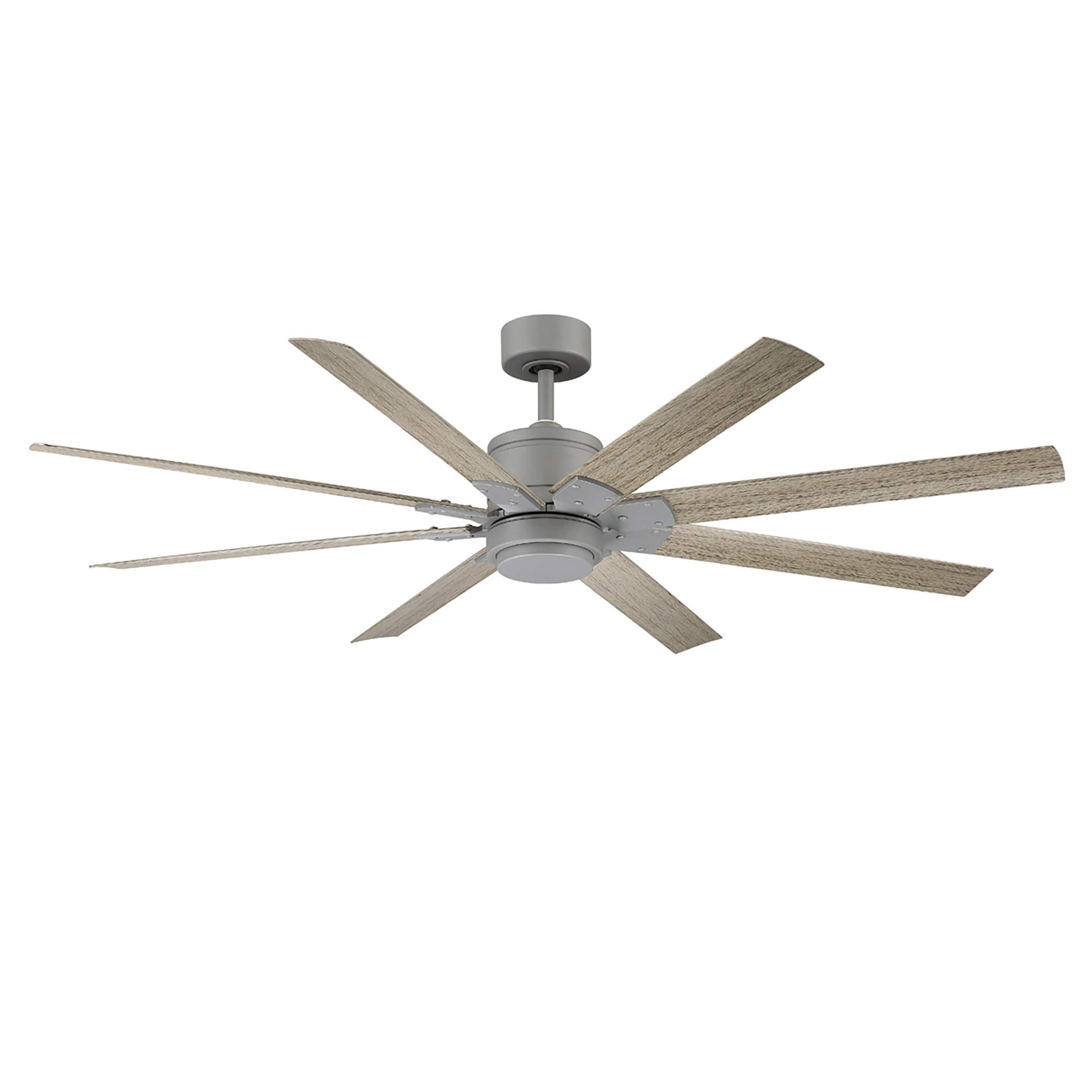 Renegade 66in Smart Ceiling Fan with LED Light Kit, Remote Control, Alexa & App Integration, Ideal for Living Room, Bedroom, and Outdoor Spaces
