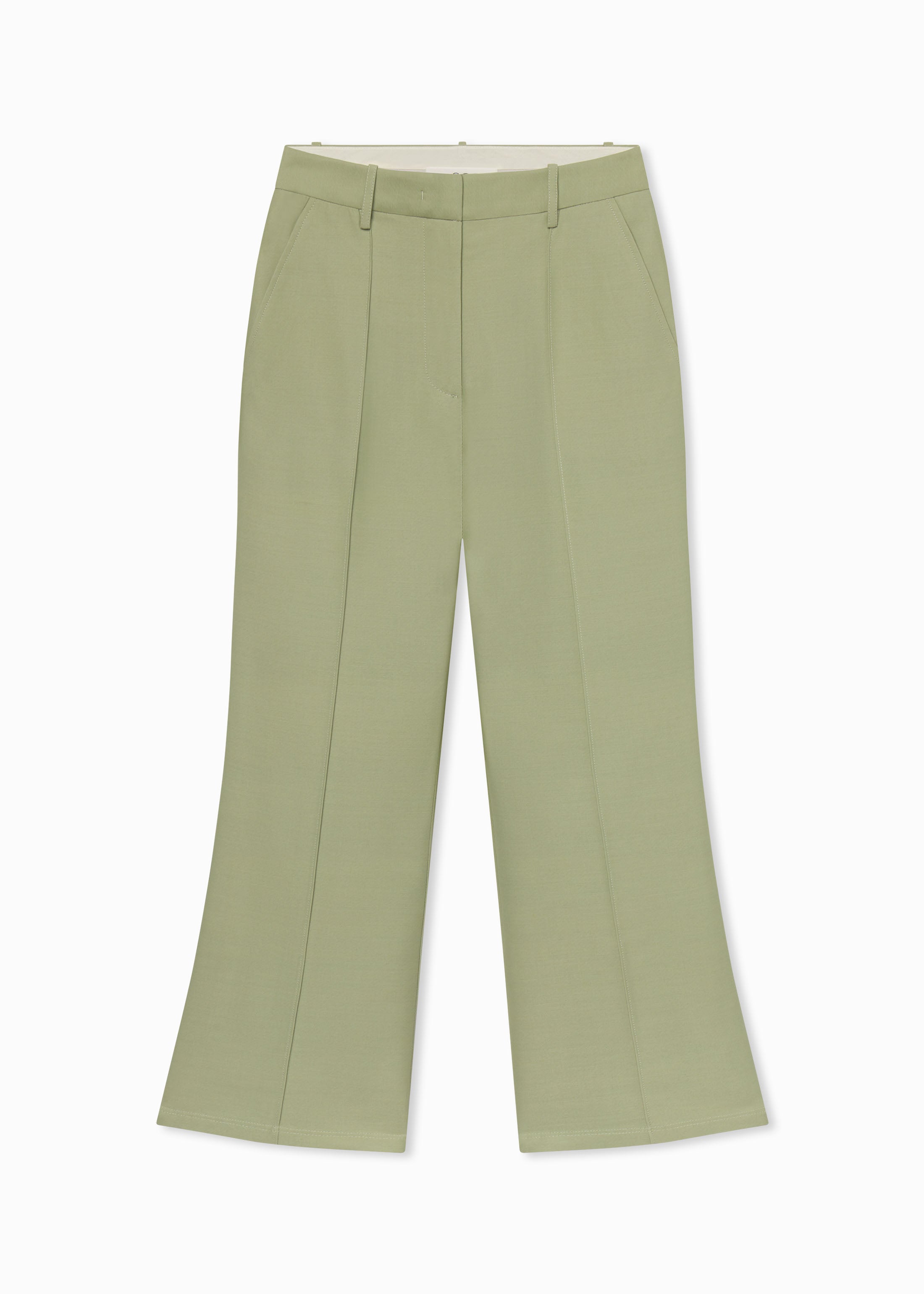 High Waisted Cropped Flared Pants for Women - Trendy Tea Length Trousers | Perfect for Casual Outfits, Office Wear & Date Nights