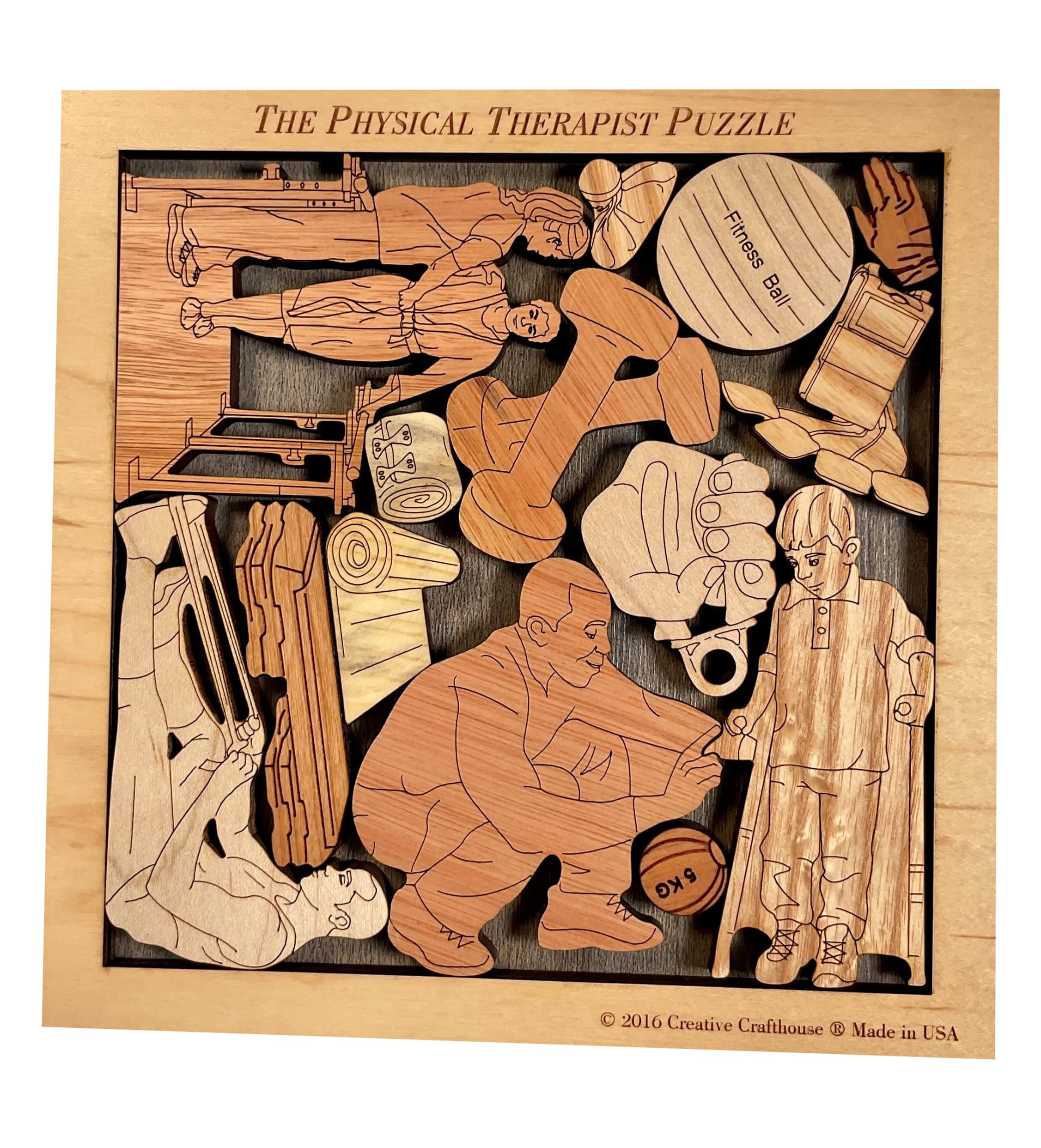 Physical Therapy Puzzle - Fun & Educational Rehabilitation Game for Kids & Adults - Perfect for Home, Clinic & School Use