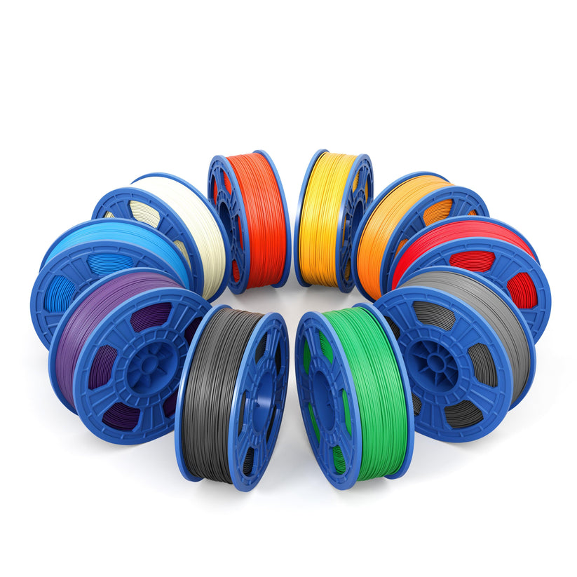 Dremel Digilab PLA Filament Variety Pack - 10 Colors, 1.75mm, 0.75kg for 3D Printing, DIY Projects & Creative Crafts