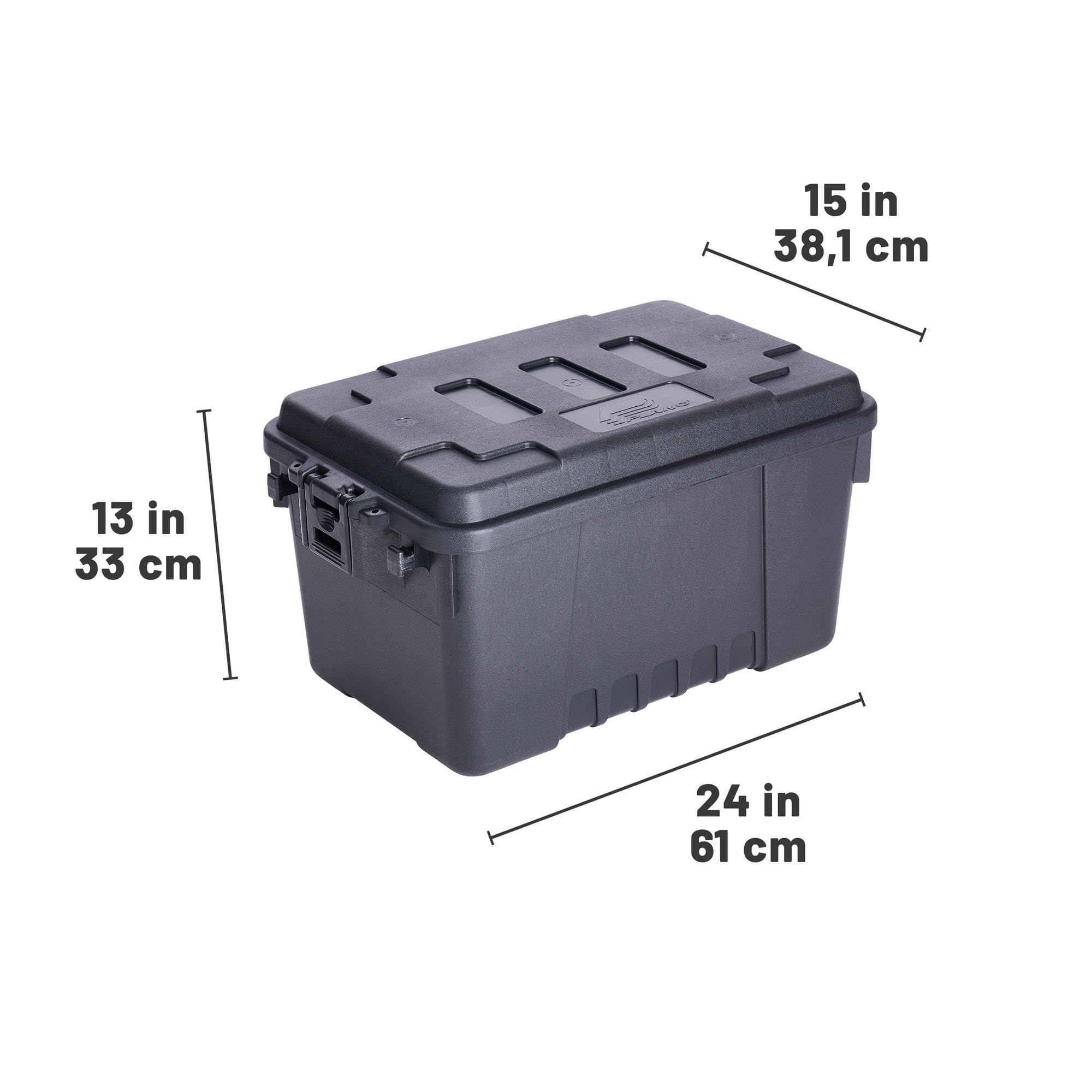 Plano Storage Trunks - Durable Plastic Storage Boxes for Organizing Sports Gear, Camping Equipment & Home Items | Perfect for Garage, Basement & Outdoor Use
