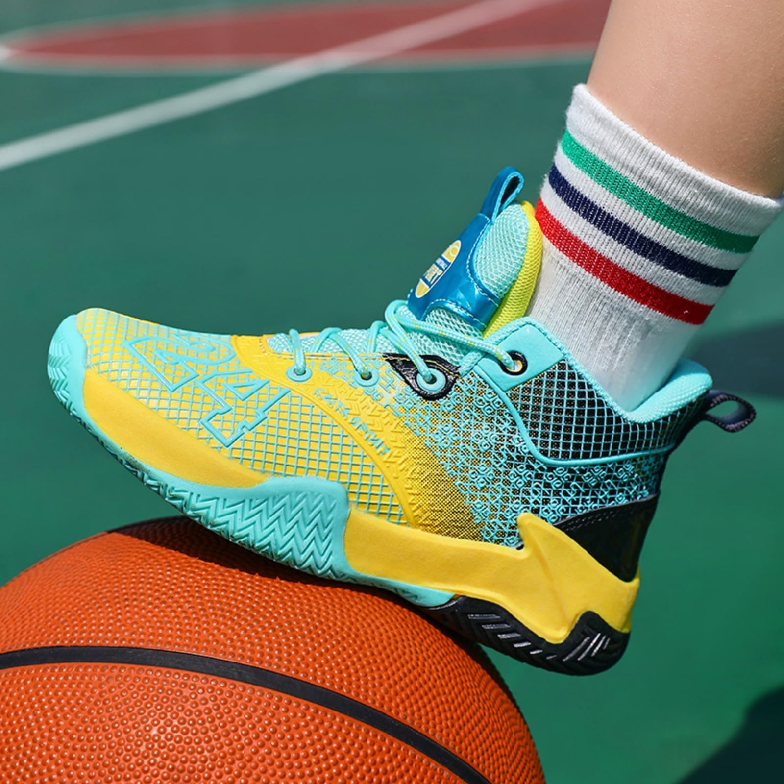 Best High Top Basketball Shoes for Men - Lightweight, Ankle Support, Non-Slip - Perfect for Indoor & Outdoor Court Play