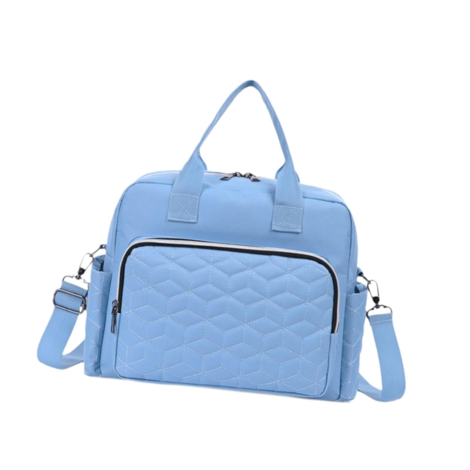 Portable Baby Diaper Bag for Travel & Picnic - Light Blue