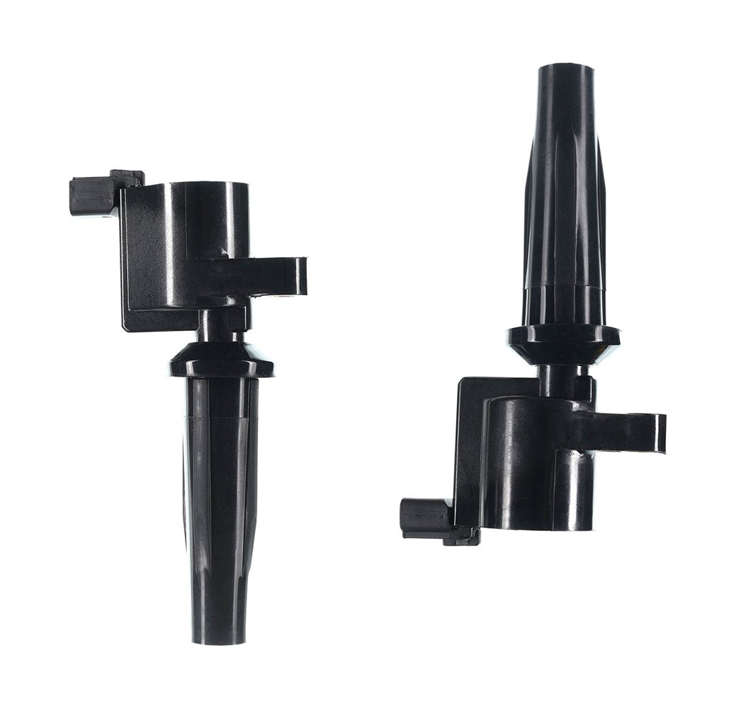 Premium Engine Ignition Coil Pack Set of 2 - Compatible with Ford Focus 2003-2011, Escape 2005-2008, Mazda 6 2005-2005 & More (2.0L, 2.3L Engines) - High Performance Replacement Part for Smoother Acceleration & Fuel Efficiency