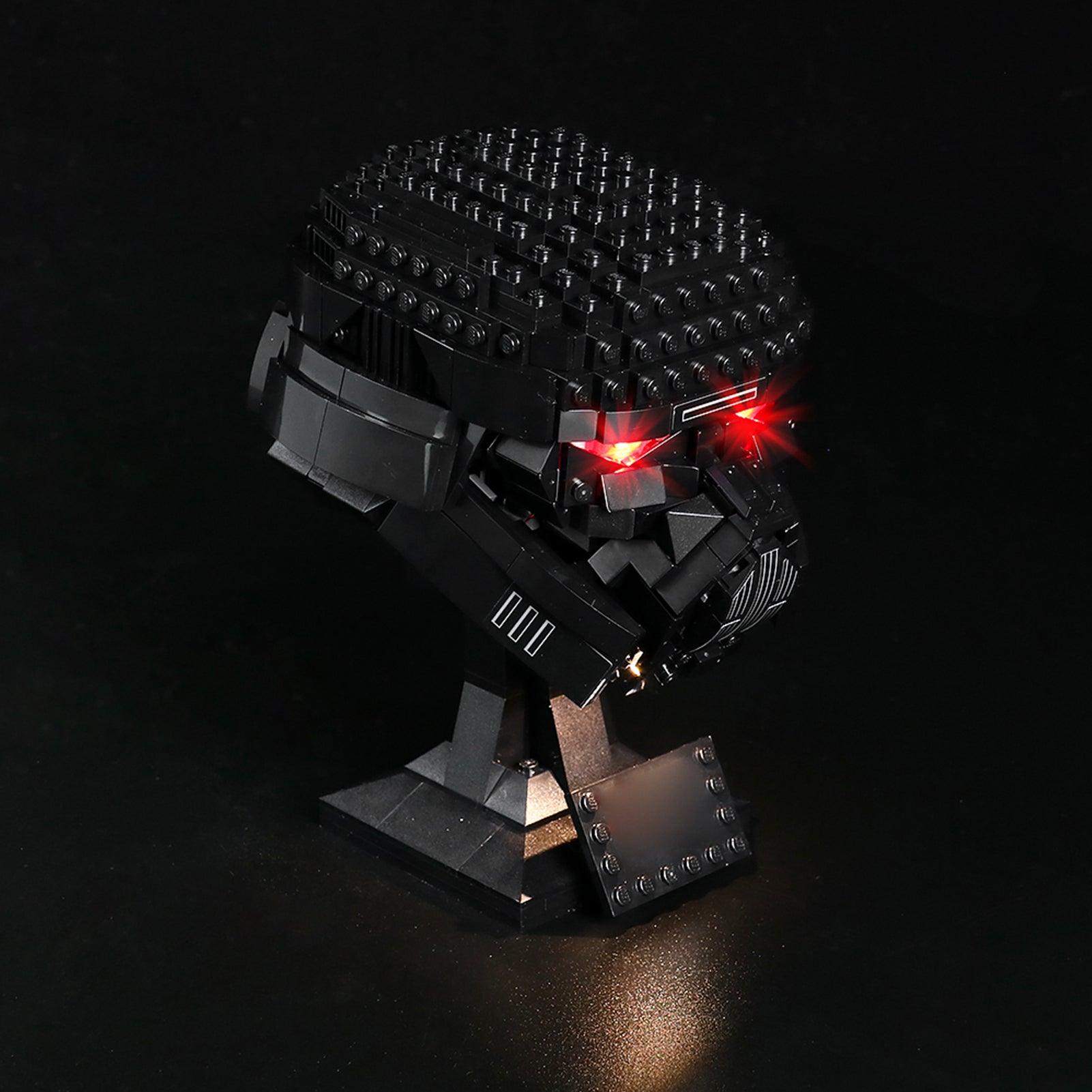 Best Light Kit for LEGO Star Wars Dark Trooper Helmet 75343 - DIY Lighting Upgrade for Display & Nighttime Showcase