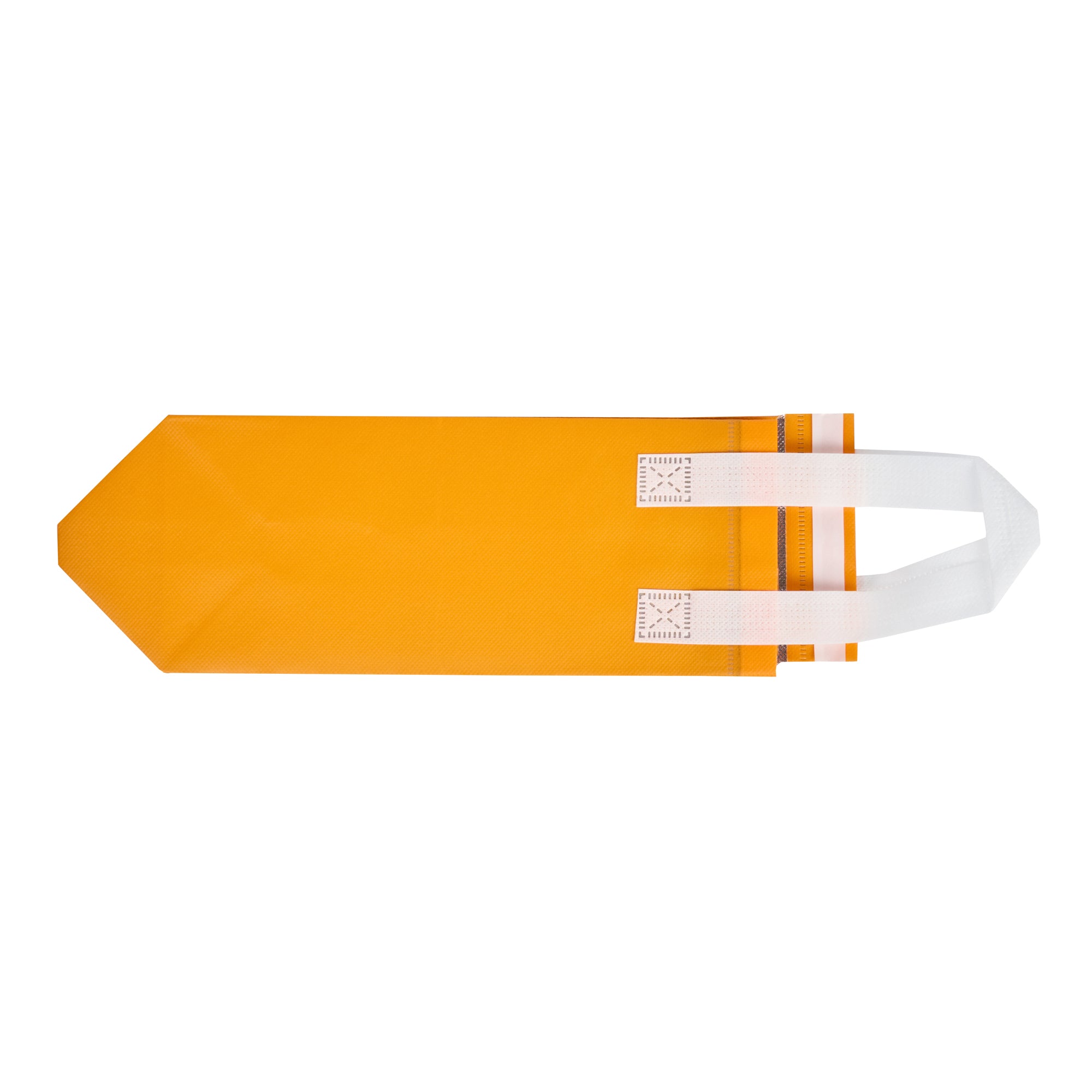 Orange Insulated Take Out Bags - Tamper Evident Food Delivery Bags (4.75