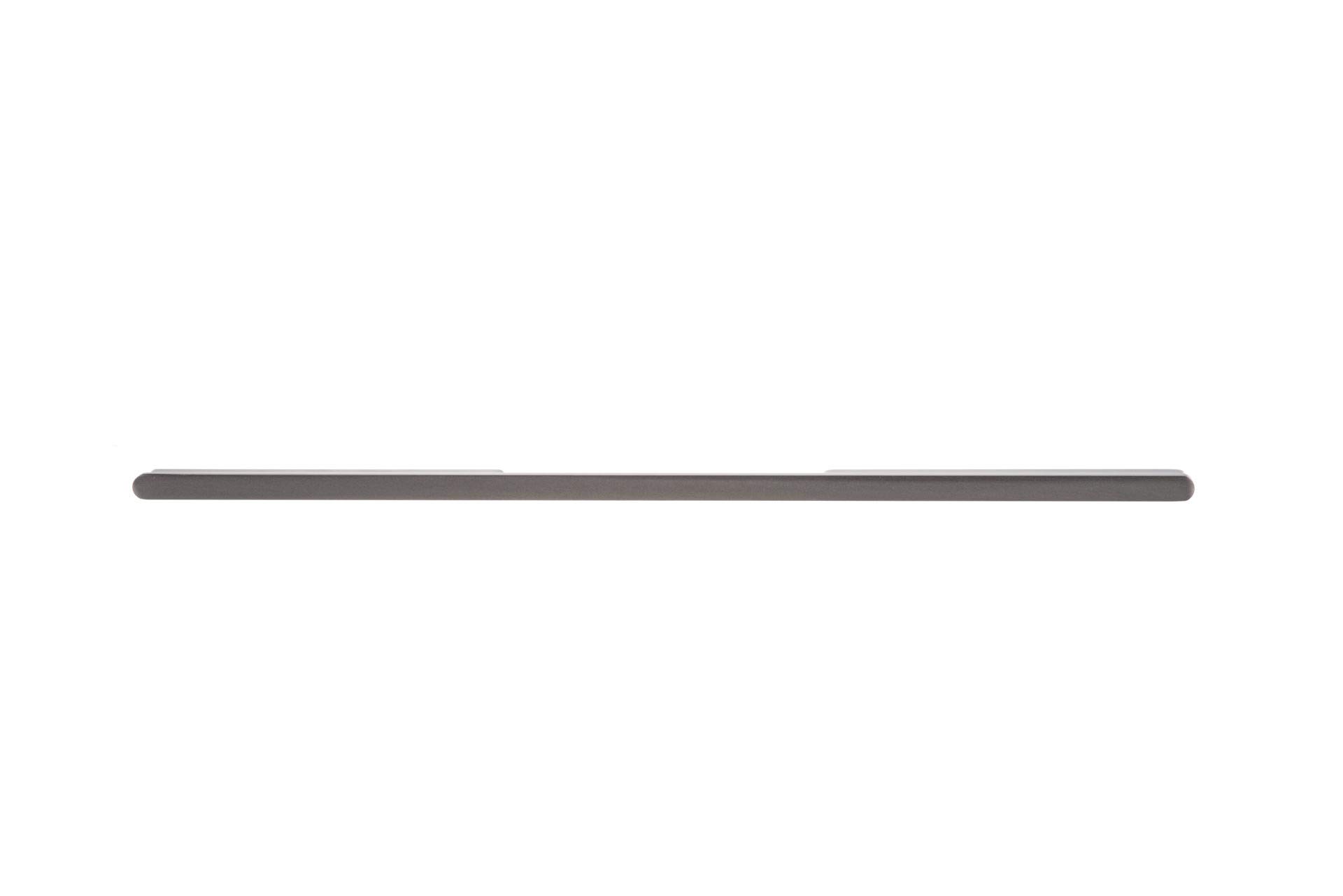 Brushed Black Nickel Modern Cabinet & Drawer Bar Pull Handle - 17 5/8-inch (448mm) Center-to-Center - Richelieu Hardware 863644892 - Perfect for Kitchen Cabinets, Bathroom Vanities, Dressers & Furniture Upgrades