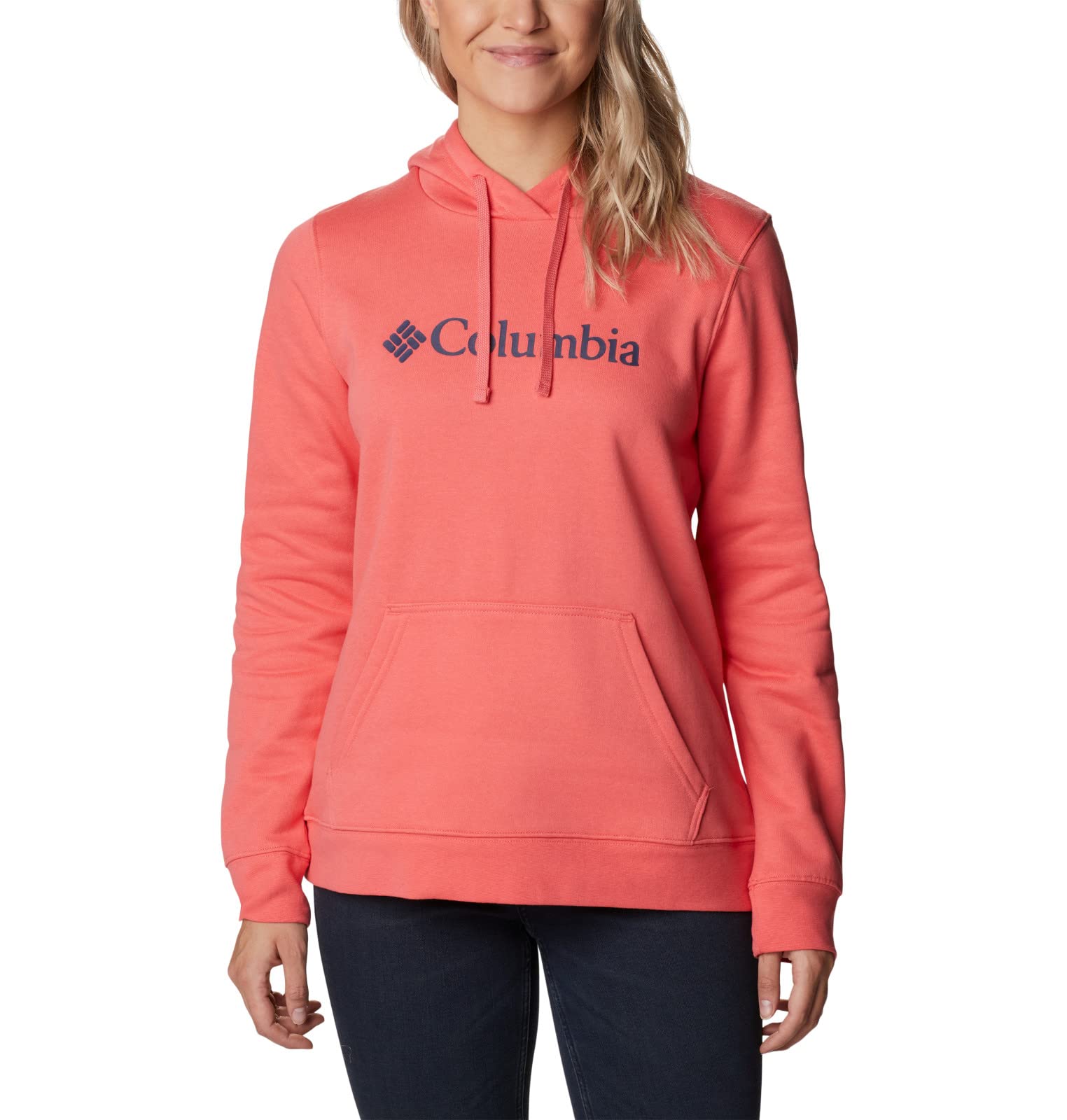 Columbia Women's Trek Graphic Hoodie - Lightweight Fleece Pullover for Hiking & Outdoor Activities | Casual Winter Wear & Layering Essential