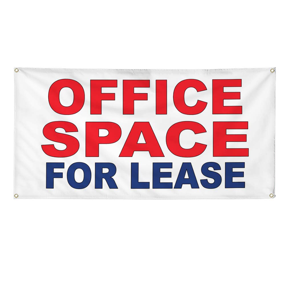 Custom Vinyl Banner 60x144 Inches - Durable Weatherproof Outdoor Business Sign with 10 Grommets (Red/Blue) for Office Space, Yard Sales & Industrial Use | Perfect for Advertising, Events & Storefront Displays