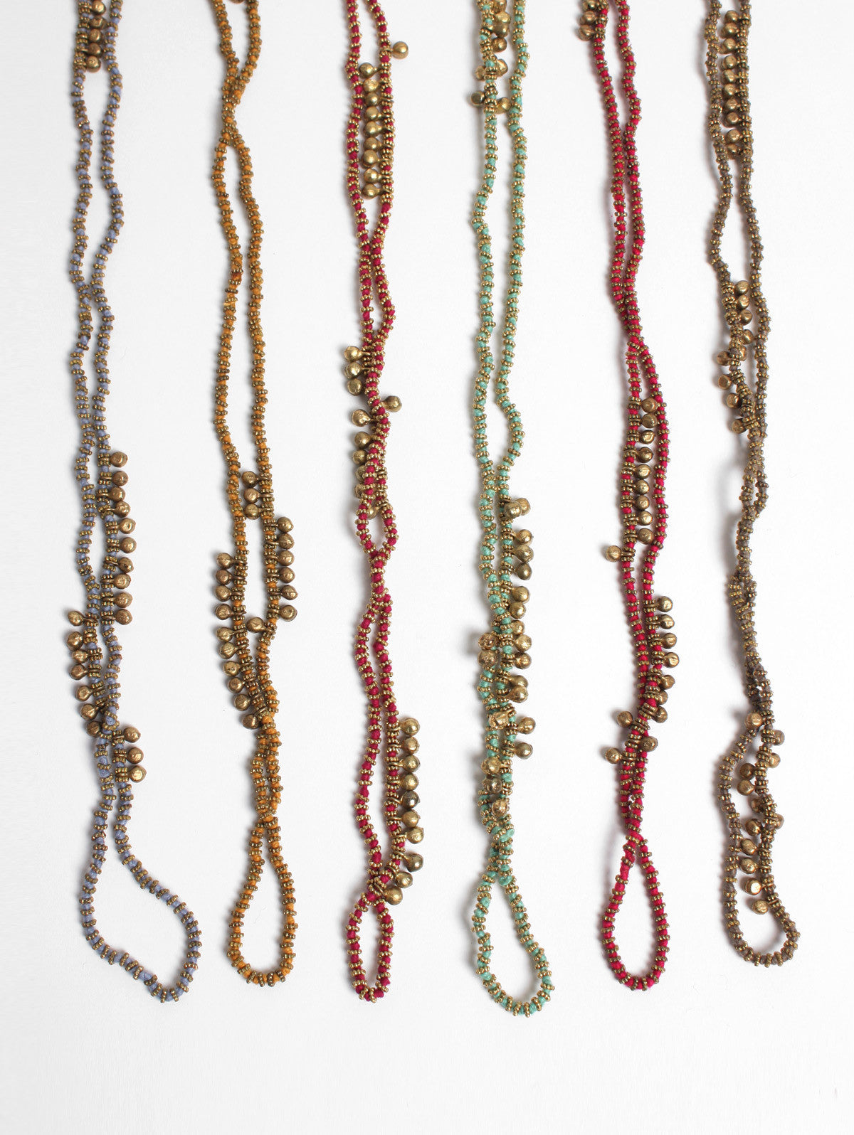 Kriti String of Bells Necklace - Elegant Bohemian Beaded Choker for Women | Perfect for Festivals, Weddings & Boho Fashion