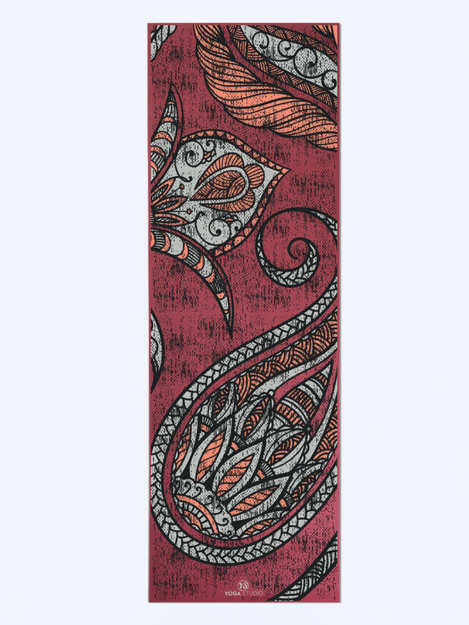 Premium 6mm Non-Slip Yoga Mat for Hot Yoga & Home Workouts - Eco-Friendly TPE Material for Enhanced Grip & Comfort