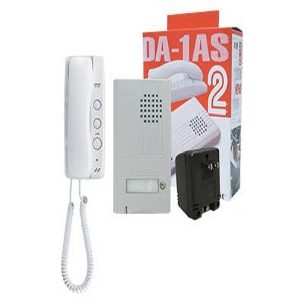 Aiphone DA 1ASK Audio Intercom System - Secure Home & Office Communication Device for Apartments, Gated Communities & Businesses | Easy Installation & Clear Two-Way Talk