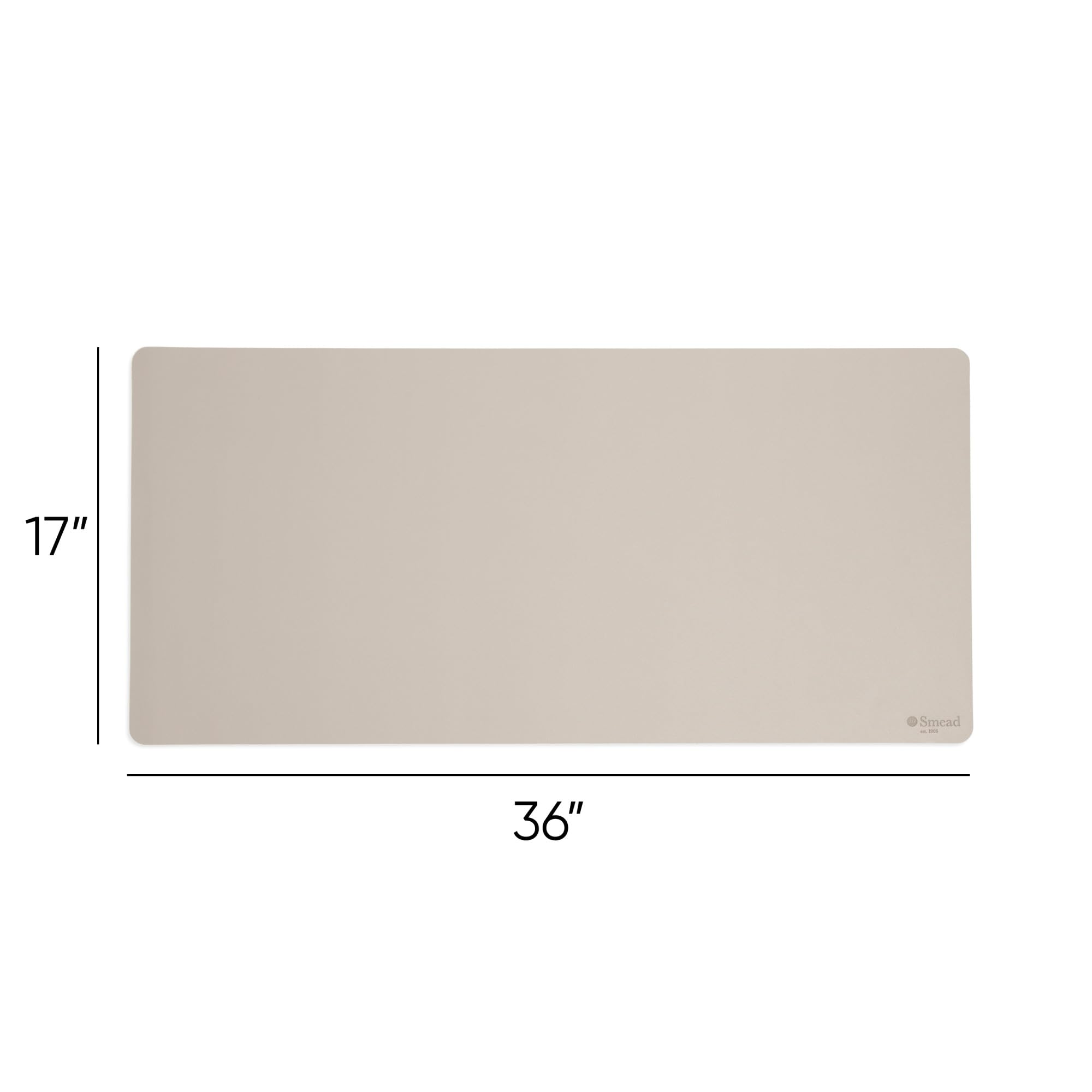 Smead Vegan Leather Desk Pad - 36