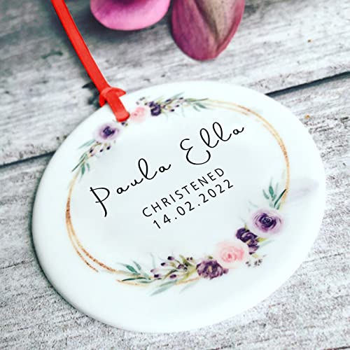 Christening Ornament