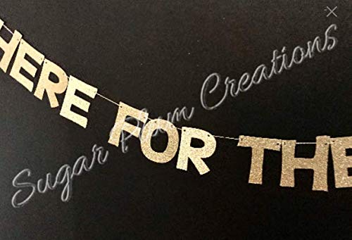Gold Glitter 4 Feet Sexy Party Decorations - Perfect for Bachelorette Parties, Birthday Celebrations & Adult Themed Events