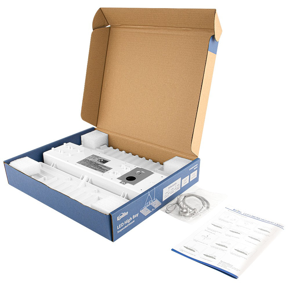 PAVO II LED Bay Light 155W/130W/115W - 23,250 Lumens High Bay Lighting Fixture - 120-277V - 5000K Daylight White - Energy Saving Replacement for 400W Metal Halide - Perfect for Warehouses, Garages & Industrial Spaces