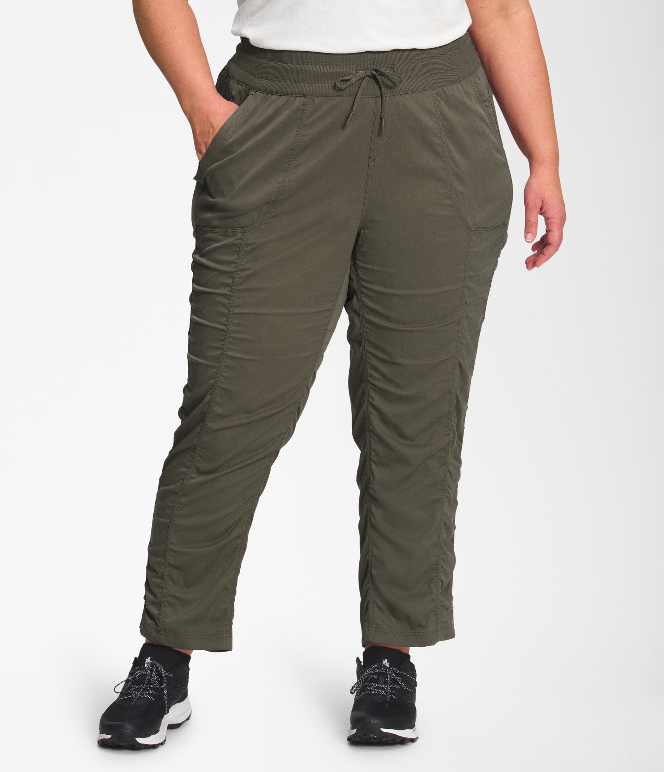 Aphrodite Motion Pant Plus Size Women's High-Waisted Yoga Pants for Workout & Lounge - NF0A4AS8 - Perfect for Yoga, Running, and Casual Wear