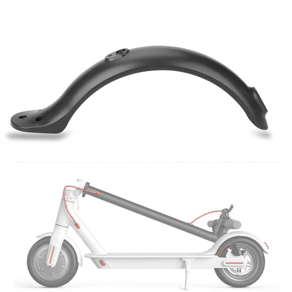 **M365 Electric Scooter Rear Fender - Durable Plastic Mud Guard Replacement Part for Xiaomi M365 - Easy Installation (Black) - Perfect for Commuting & Outdoor Riding**