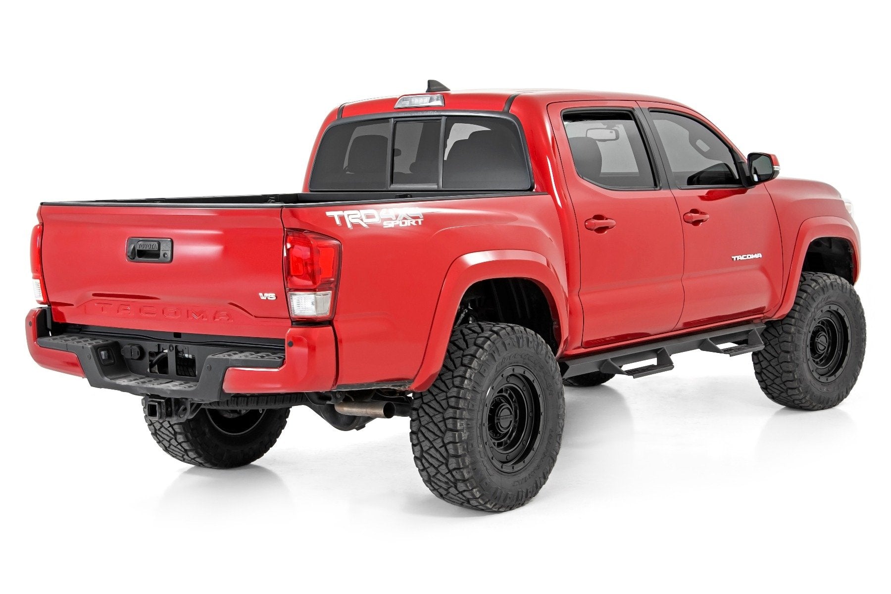3.5 Inch Lift Kit with Upper Control Arms (UCA) & N3 Struts for 2005-2023 Toyota Tacoma 4WD | Off-Road Suspension Upgrade | Part# 74232RED | Perfect for Trail Riding & Truck Customization