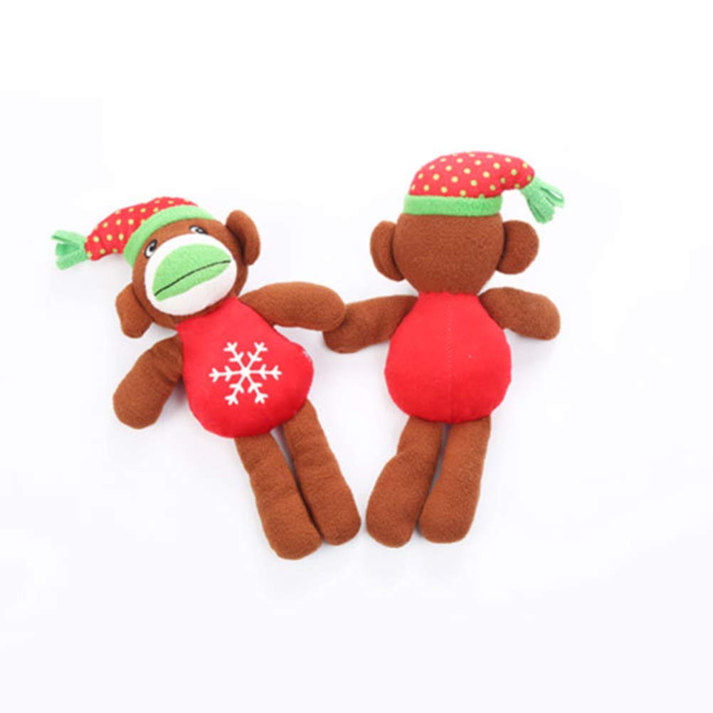 Durable Interactive Dog Toys with Squeaker - Plush Stuffed Chew Toys for Puppies & Adult Dogs - Perfect for Christmas Gifts, Training, and Playtime