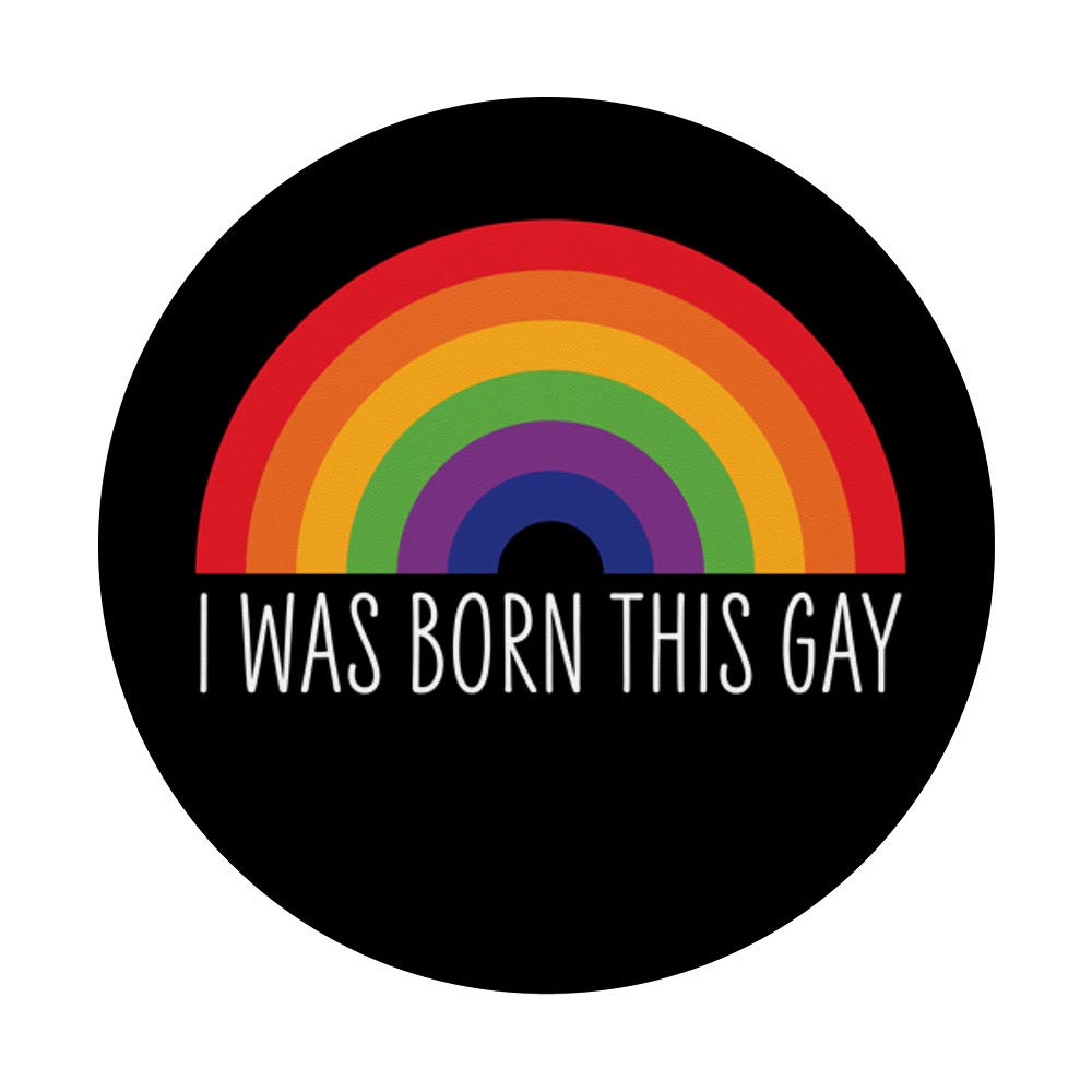 I Was Born This Way - LGBT Gay Pride T-Shirt for Pride Month, LGBTQ+ Support & Equality Awareness