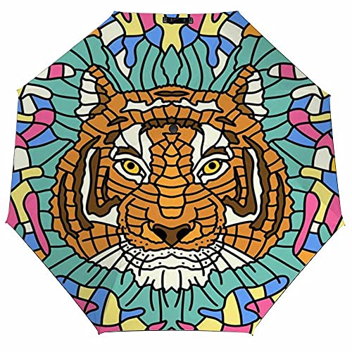 Red Tiger Form Mosaic