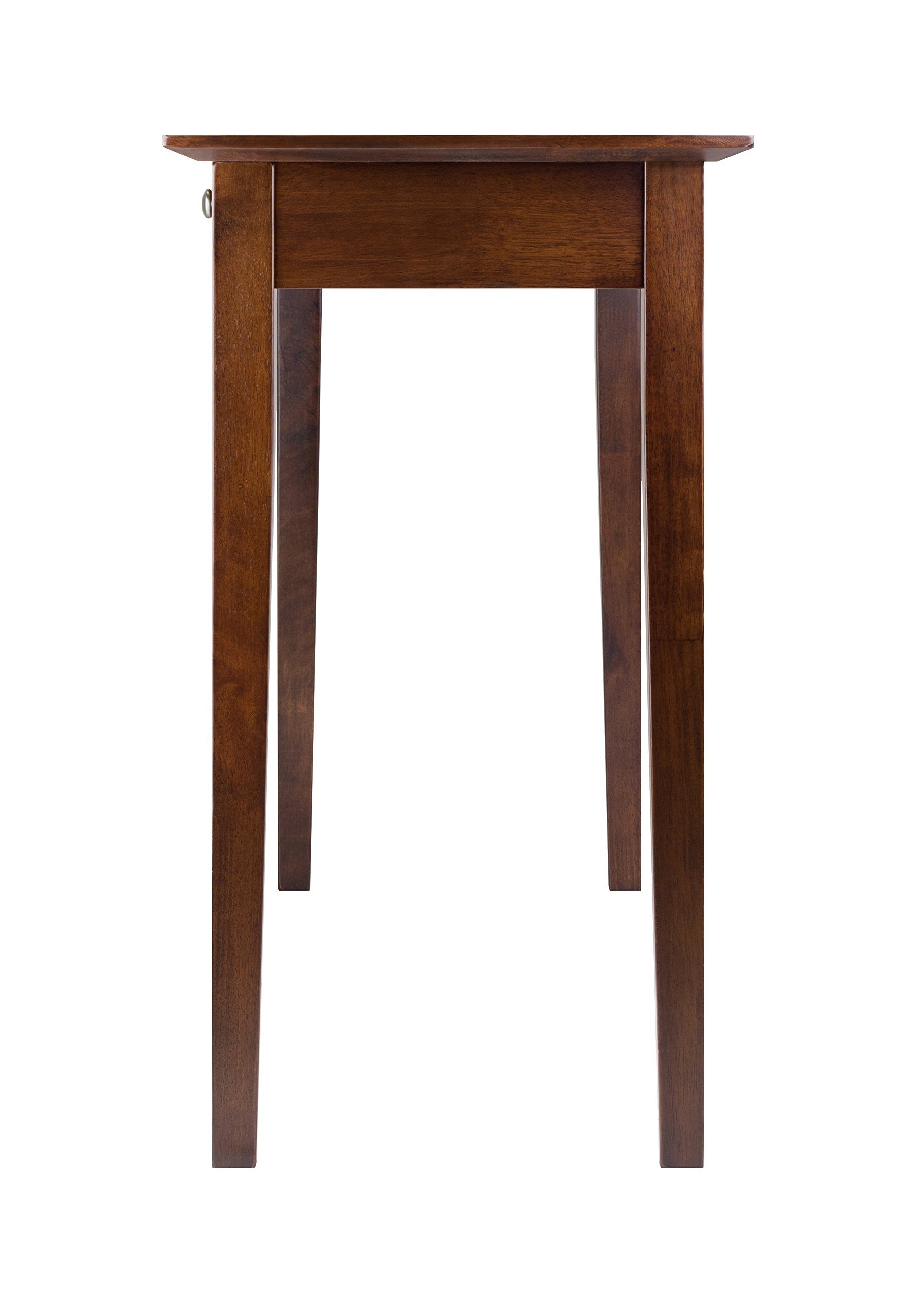 Winsome Rochester Antique Walnut Console Table - Entryway Sofa Table, Hallway Accent Table for Living Room, Bedroom & Office Decor